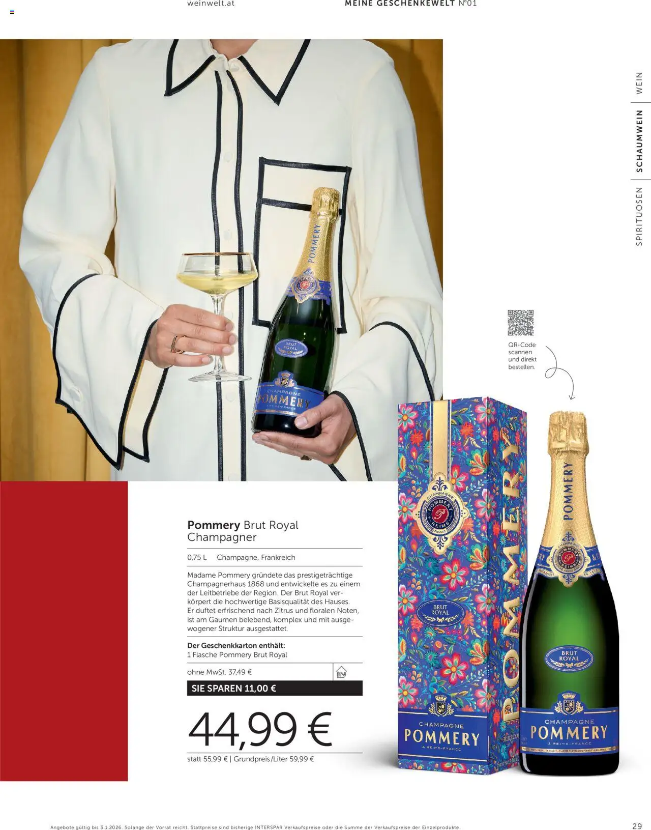 Interspar Geschenkewelt  gültig ab 08.10.2025 | Seite: 29 | Produkte: Wein
