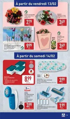 Aldi - Prévisualisation de Aldi catalogue semaine 7 valide à partir de 10.02.2026 | Page: 39 | Produits: Sac, Rasoir, Orchidée, Piles