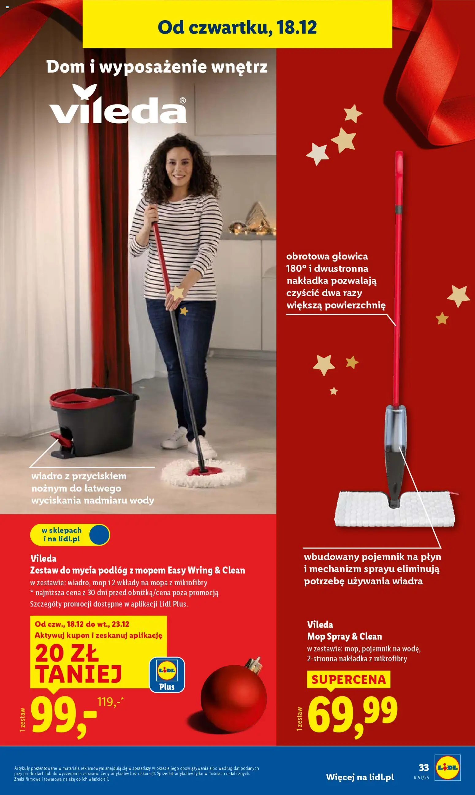 Lidl Katalog od 15.12.2025 | Strona: 39 | Produkty: Vileda