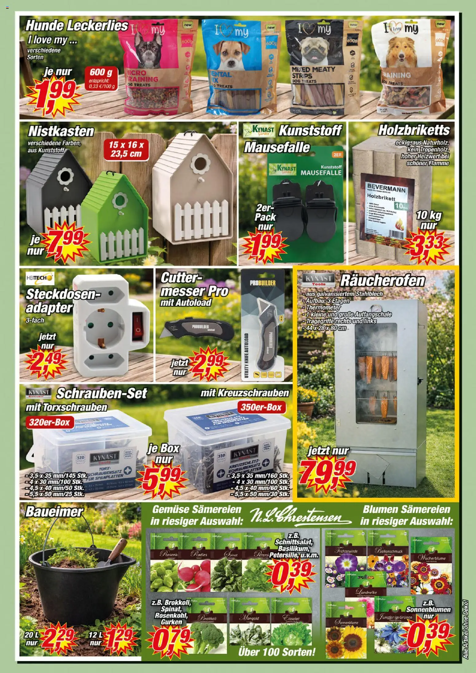 Posten Börse Prospekt – gültig ab 28.02.2026 | Seite: 7 | Produkte: Adapter, Blumen, Brokkoli, Gurken