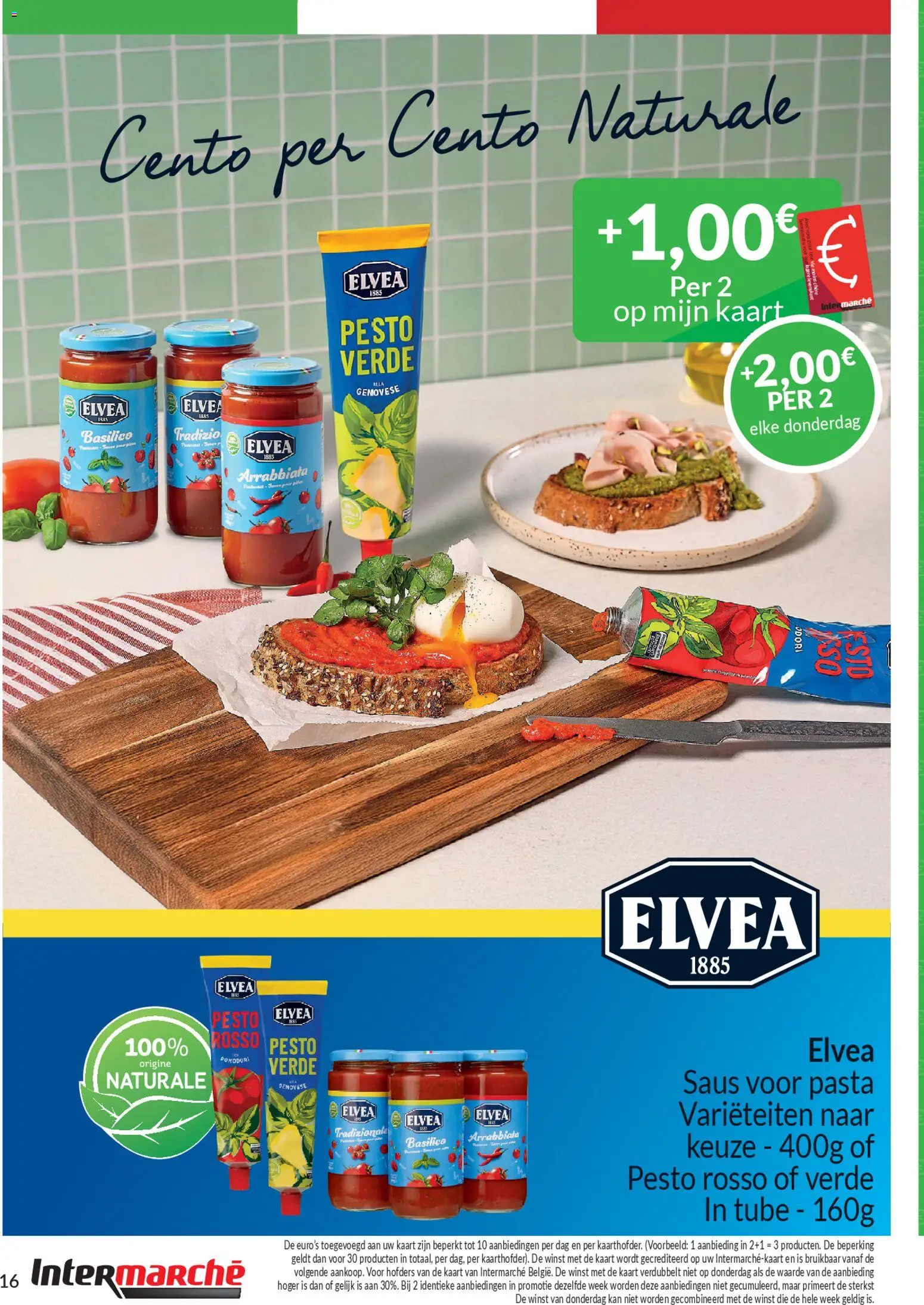 {H1} | Pagina: 16 | Producten: Pasta, Saus, Kaart