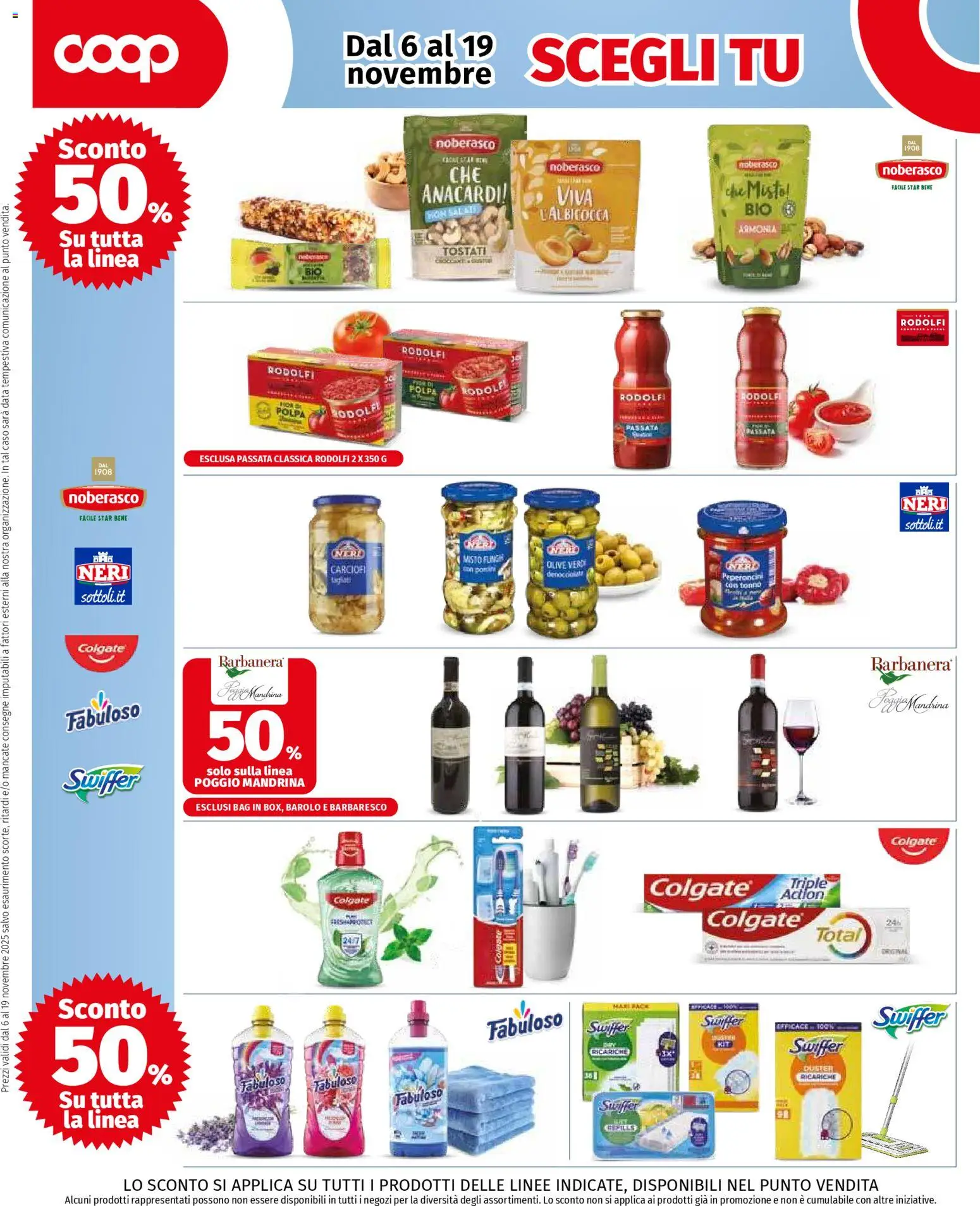 Volantino COOP del 06.11.2025 | Pagina: 2 | Prodotti: Olive, Data, The, Tonno