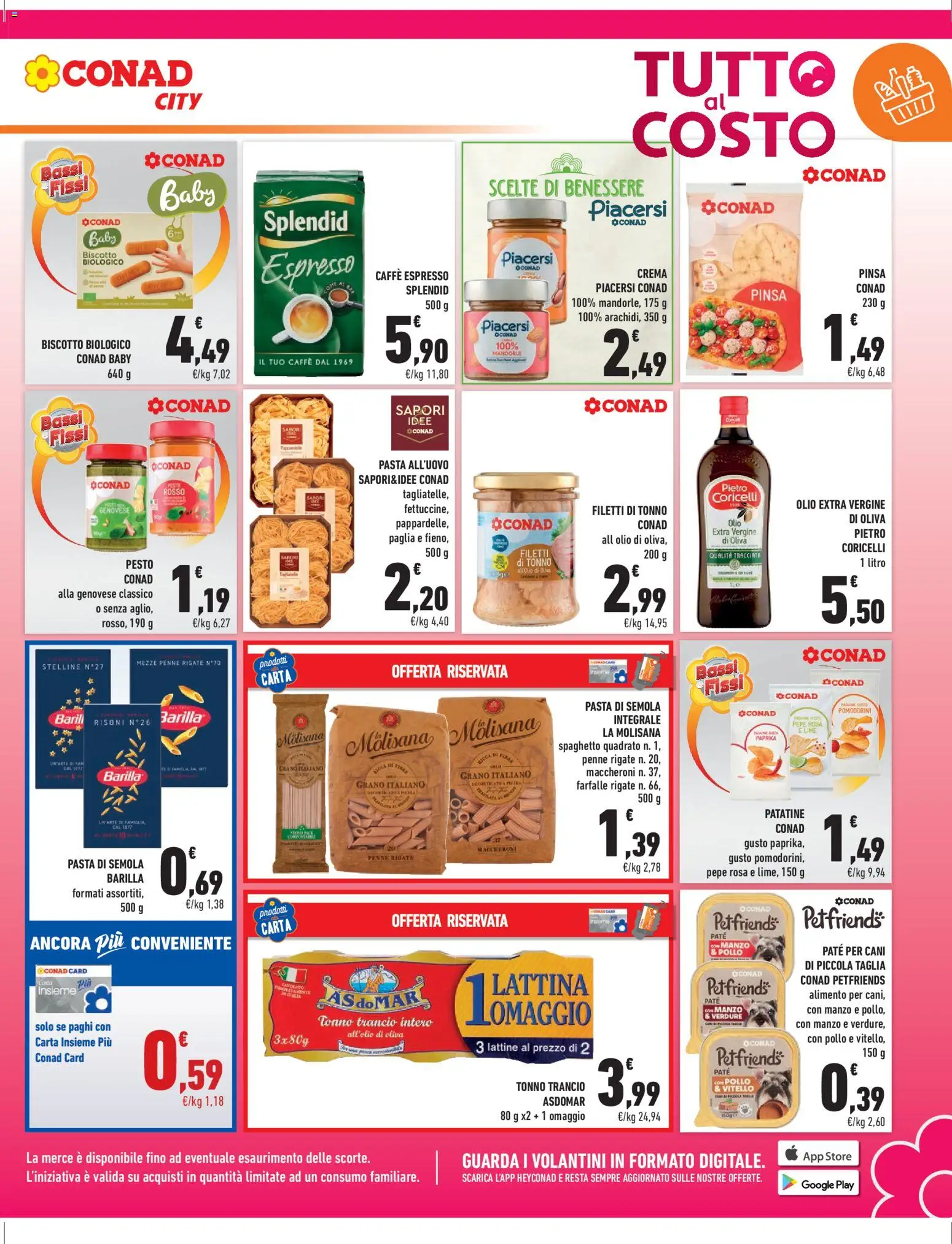 Volantino Conad del 13.03.2026 | Pagina: 3 | Prodotti: Olio, Olive, Vitello, Olio di Oliva