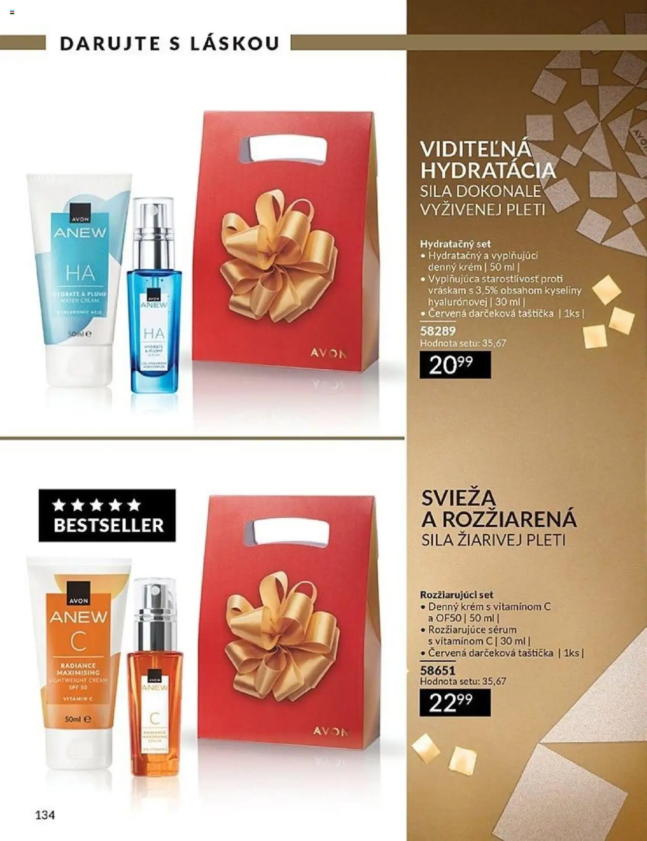 Nové Avon akcie – leták je platný od 01.10.2025 | Strana: 134 | Produkty: Krém