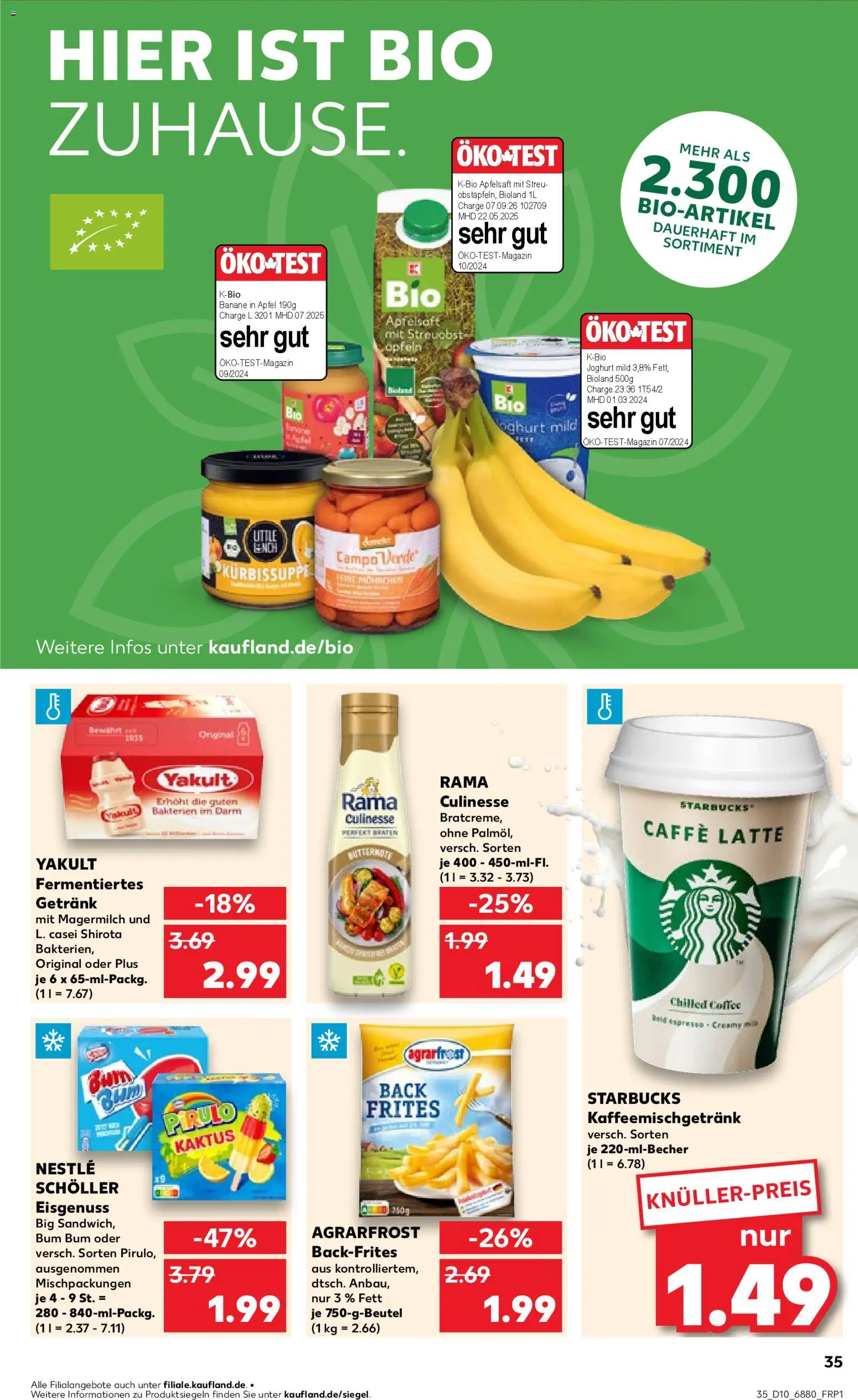 Kaufland prospekt Völklingen	 – gültig ab 05.03.2026 | Seite: 35 | Produkte: Rama, Starbucks, Äpfel, Apfelsaft