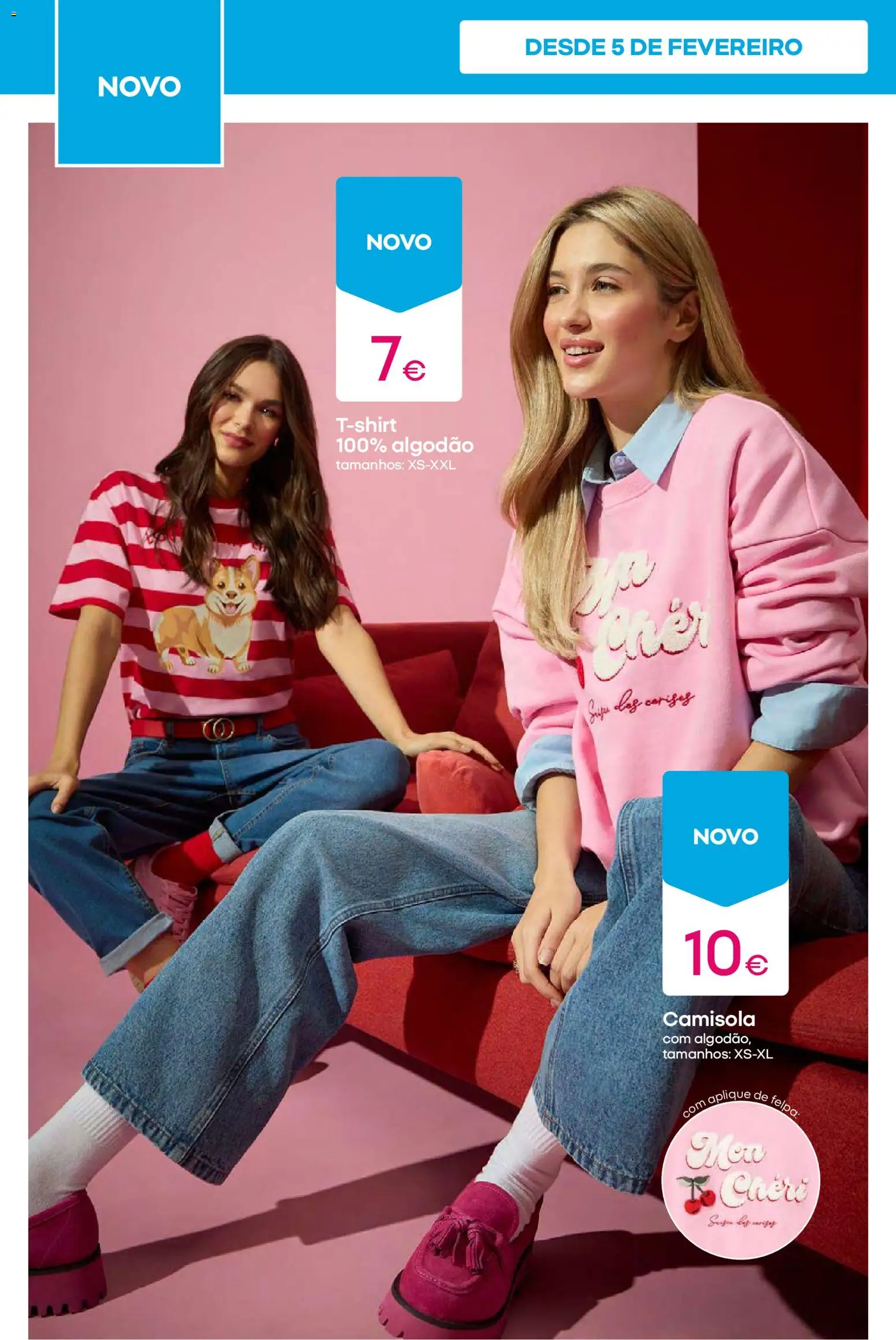 Pepco folheto │ válido de 12.02.2026 | Página: 6 | Produtos: Algodão, Camisola