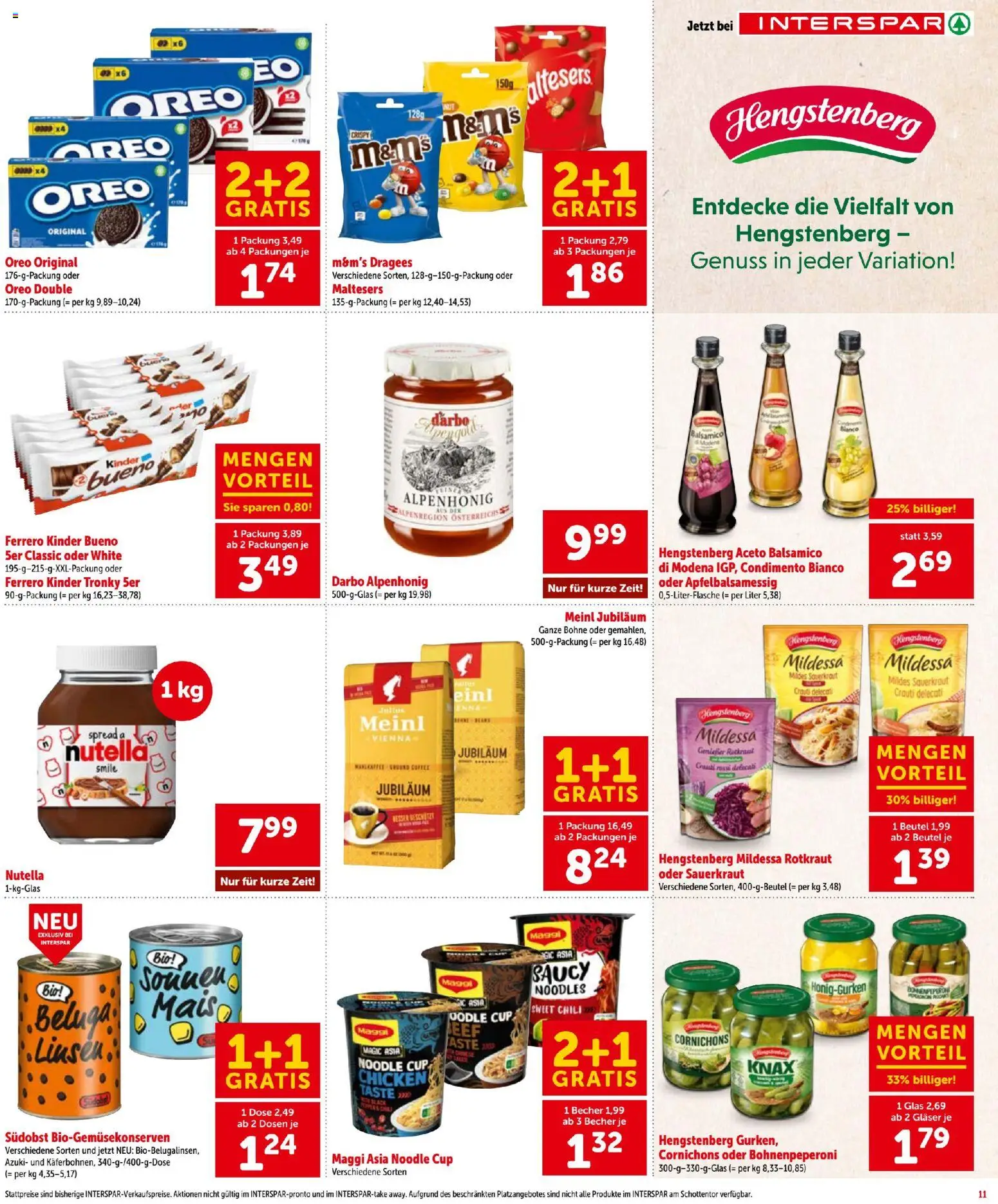 Interspar Flugblatt gültig ab 26.02.2026 | Seite: 11 | Produkte: Chili