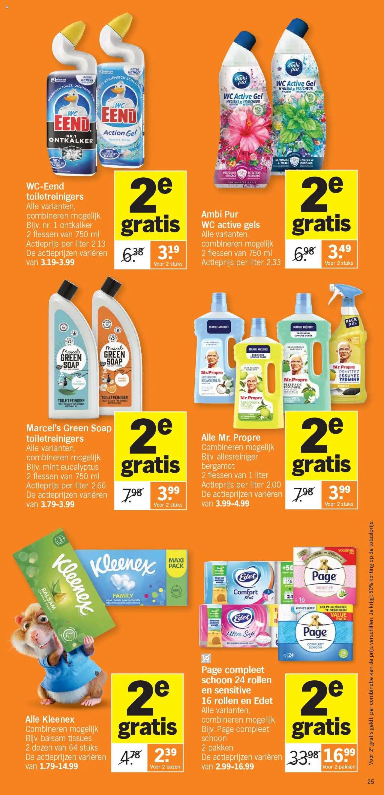 {H1} | Pagina: 25 | Producten: Papier, Gels, Gel, Toilet