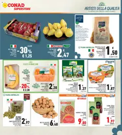 Anteprima del volantino UVA BIANCA SENZA SEMI SAPORI&IDEE CONAD, PERCORSO QUALITÀ Filiera Controllata prodotto italiano conf. da 750 g valido a partire dal 09.10.2025 | Pagina: 7 | Prodotti: Mele, Cereali, Insalata, Carrello