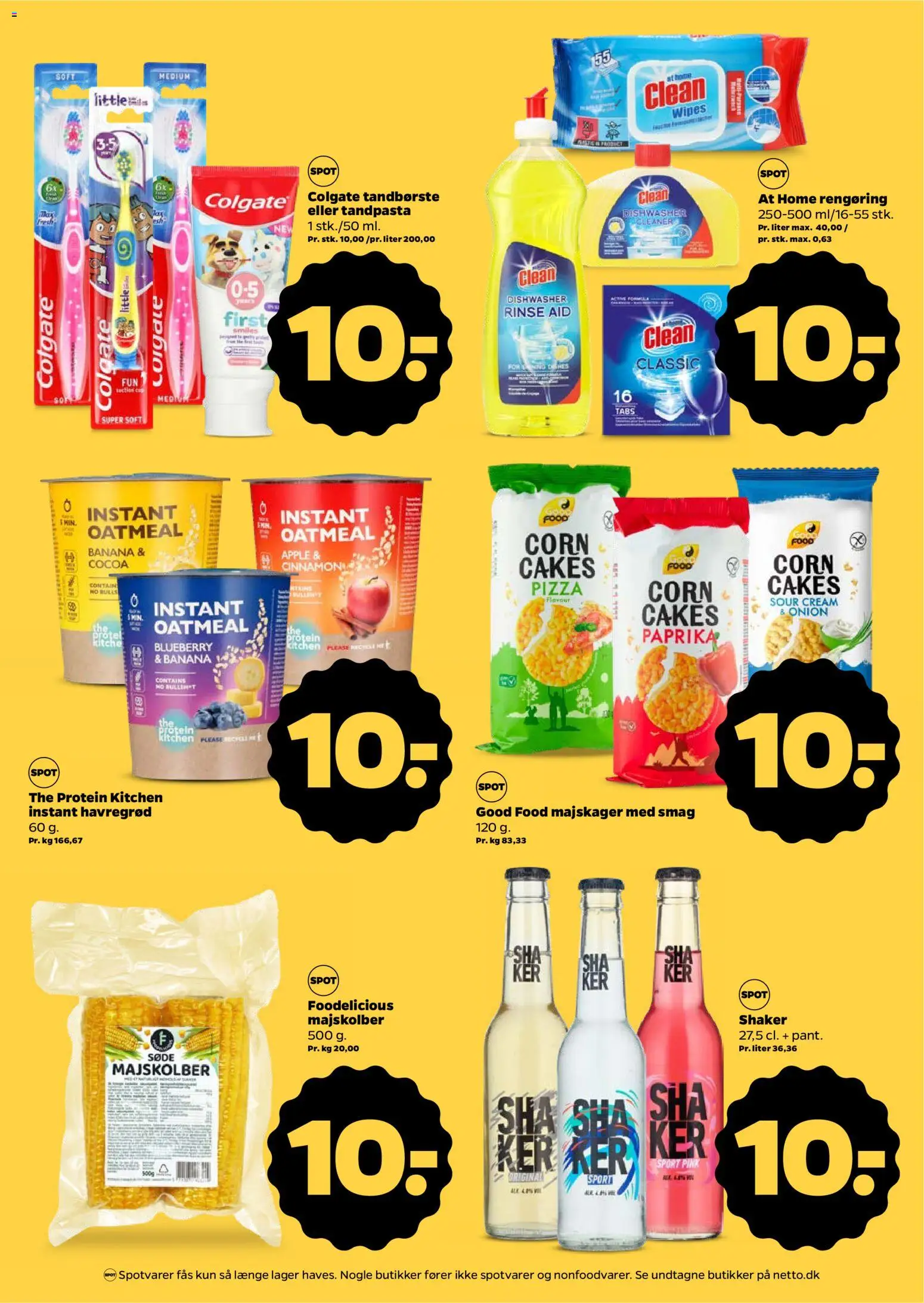 Netto tilbudsavis – gyldig fra 07.02.2026 | Side: 3 | Produkter: Pizza, Tandbørste, Majskager, Paprika