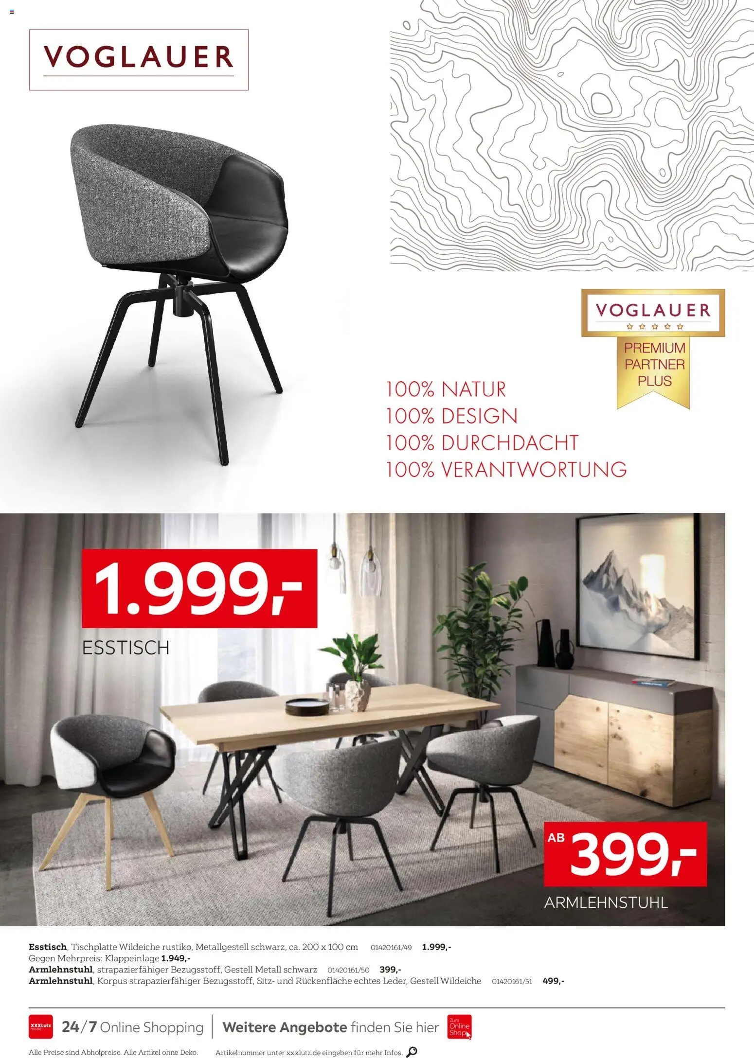 XXXL Lutz Speisen Spezial – gültig ab 22.02.2026 | Seite: 14 | Produkte: Esstisch