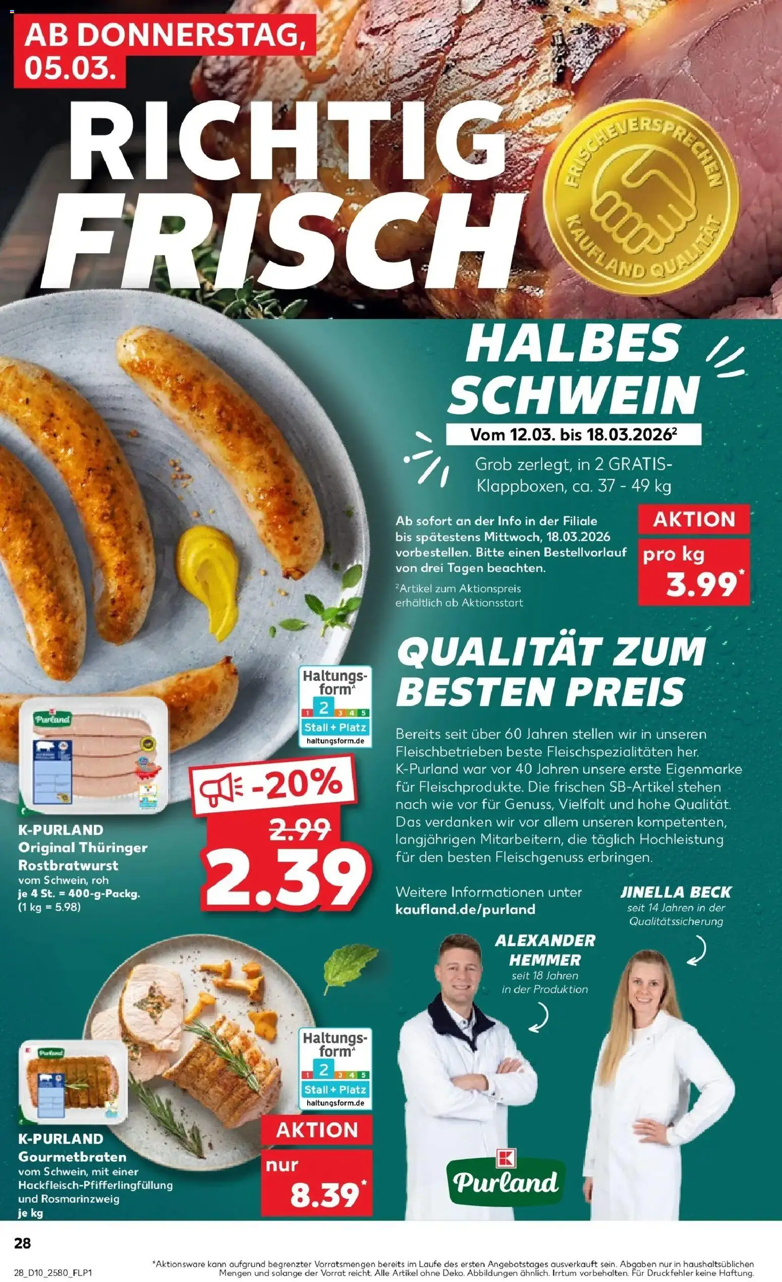 Kaufland Prospekt Herrenberg	 – gültig ab 02.03.2026 | Seite: 40