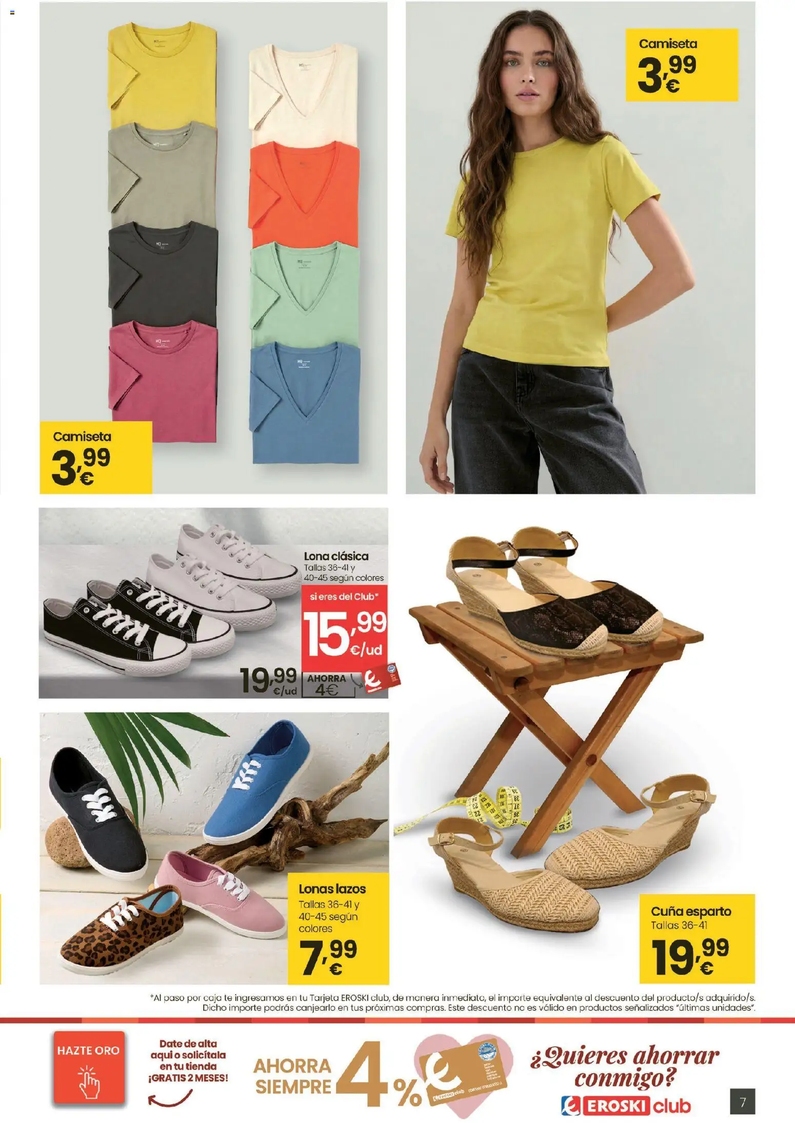 Eroski Moda primavera-verano 2026 │ válido desde el 26.03.2026 | Página: 7 | Productos: Té, Cuna, Caja