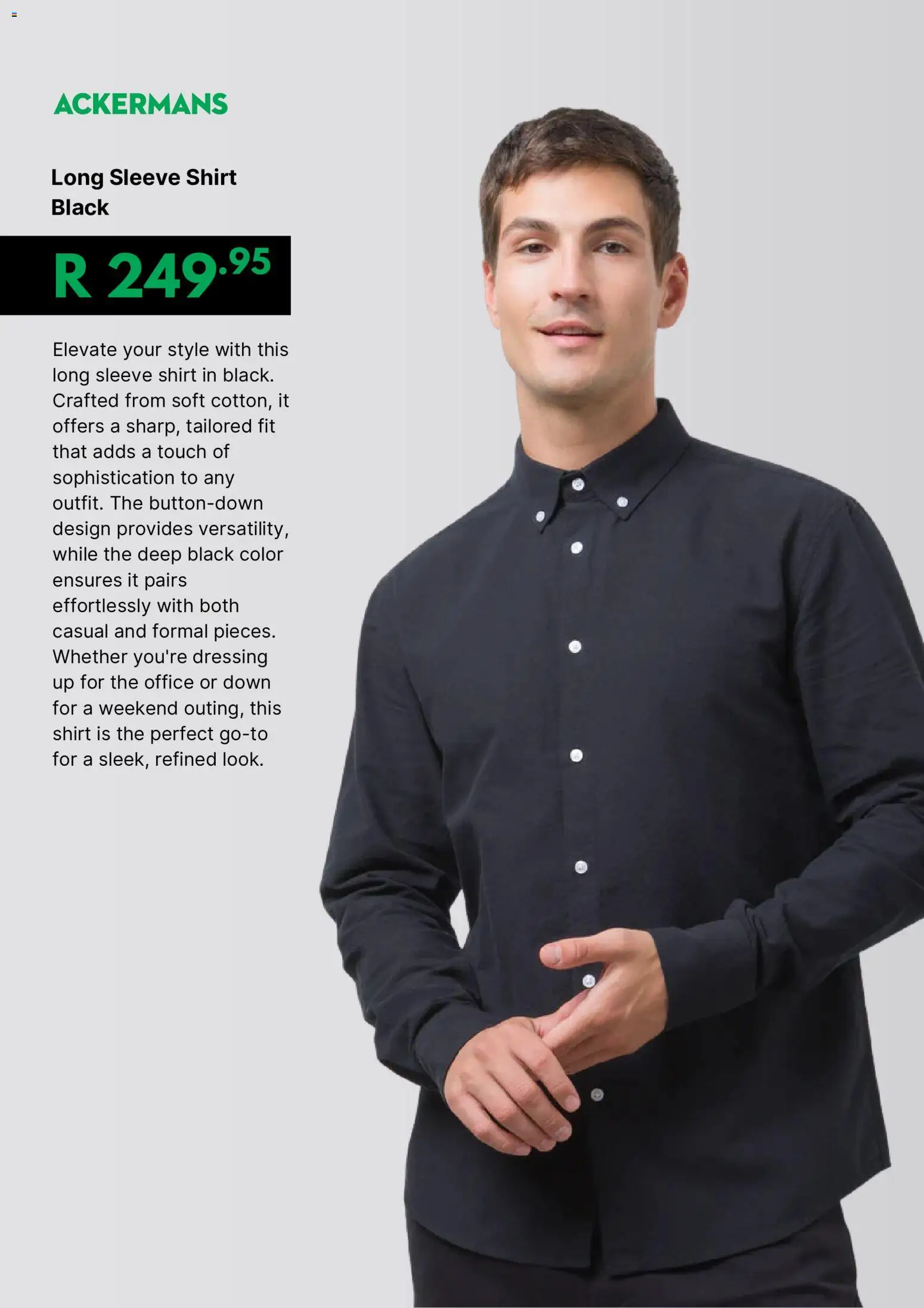 New Ackermans catalogue – valid from 24.01.2026 | Page: 12 | Products: Shirt, Dressing