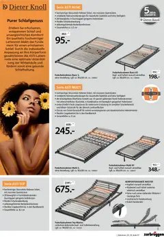 Zurbrüggen Matratzen-Spezial ab 15.11.2025 gültig | Seite: 7 | Produkte: Top, Lattenrost