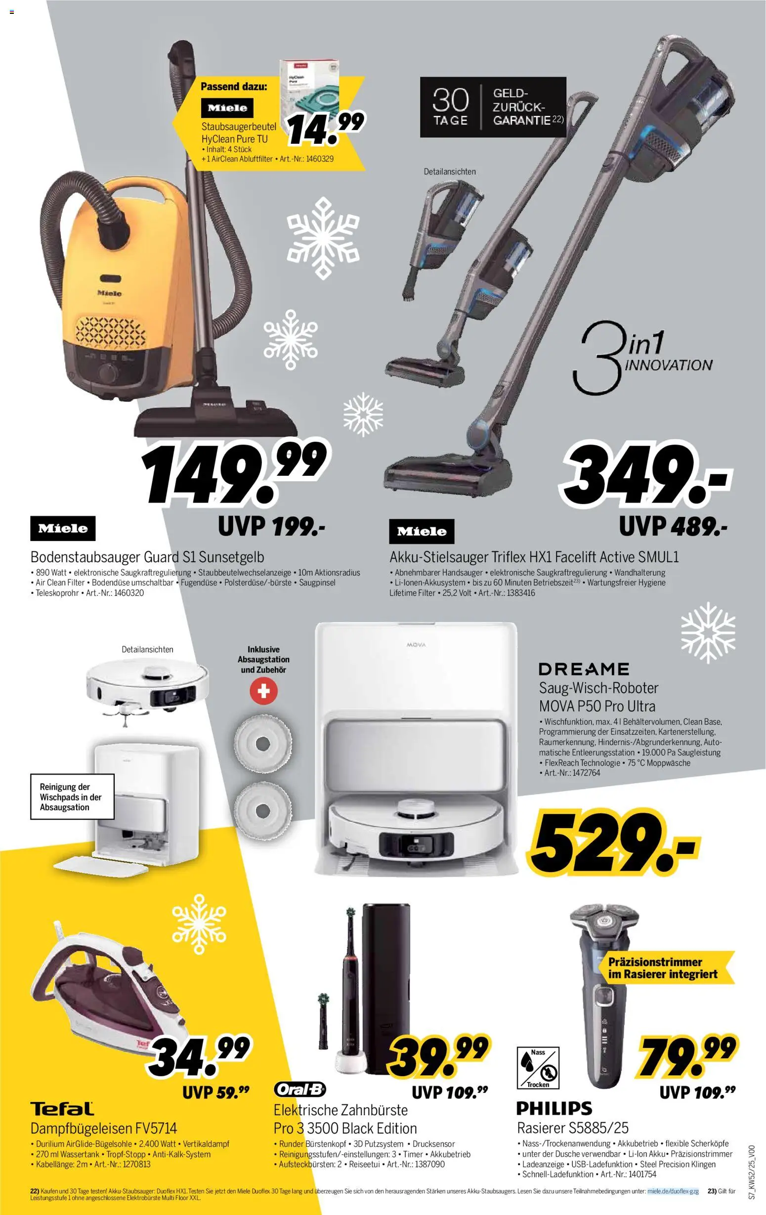 Medimax Prospekt 	 – gültig ab 20.12.2025 | Seite: 7 | Produkte: Rasierer, Elektrische zahnbürste, Dusche, Zahnbürste
