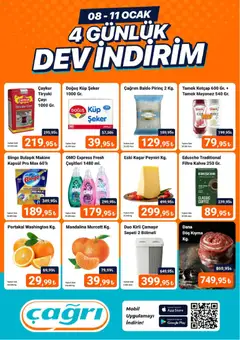 08.01.2026 tarihinden itibaren geçerli olan Çağrı Market kataloğu önizlemesi