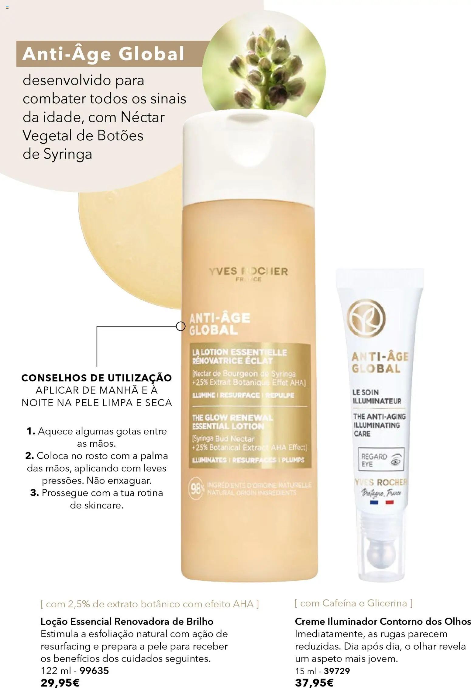 Yves Rocher catálogo 2 │ válido de 30.01.2026 | Página: 14 | Produtos: Iluminador, Creme