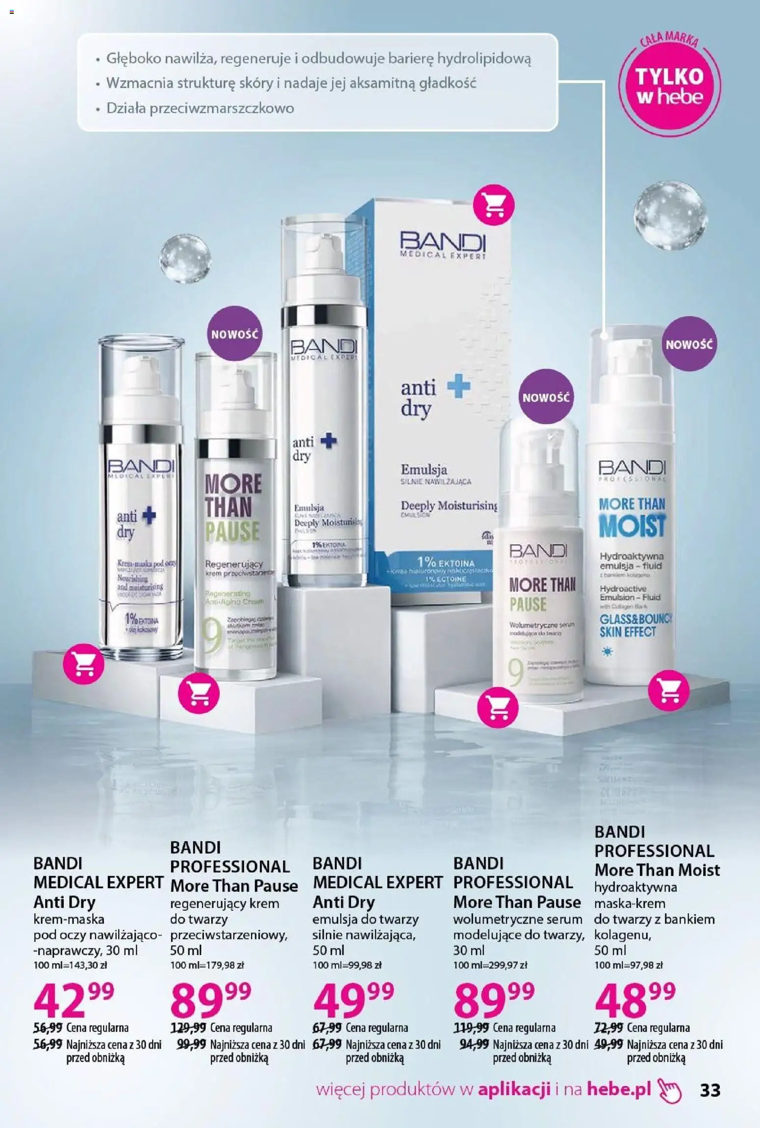 Hebe gazetka - Katalog od 19.03.2026 | Strona: 33 | Produkty: Curry, Olej kokosowy, Krem, Krem do twarzy