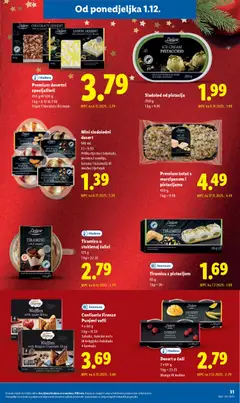 Tiramisu u staklenoj šalici, 125 g - Pregled kataloga iz trgovine Lidl, vrijedi od 01.12.2025 | Stranica: 31