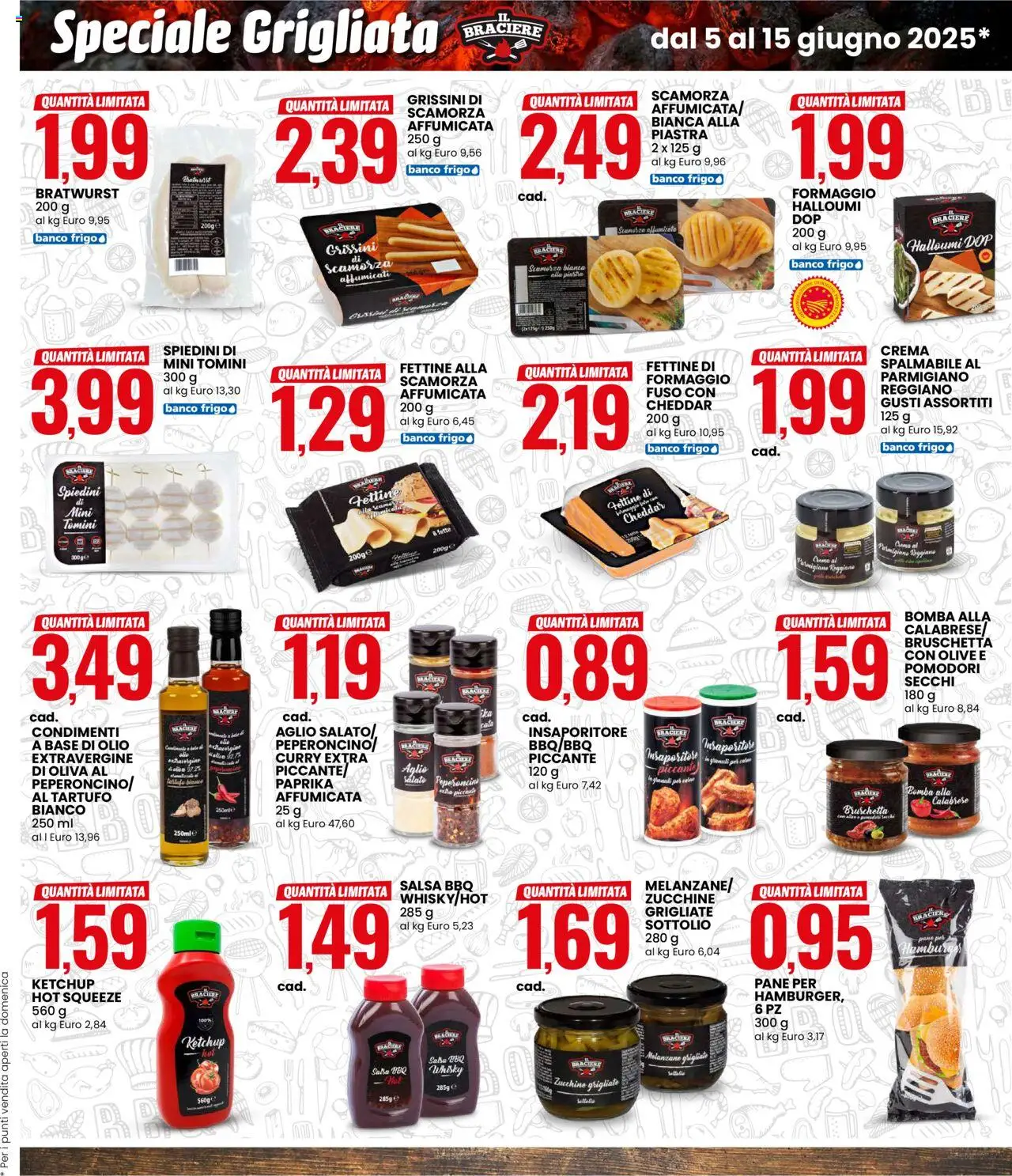 Volantino Eurospin del 05.06.2025 | Pagina: 3 | Prodotti: Whisky, Olive, Aglio, Parmigiano