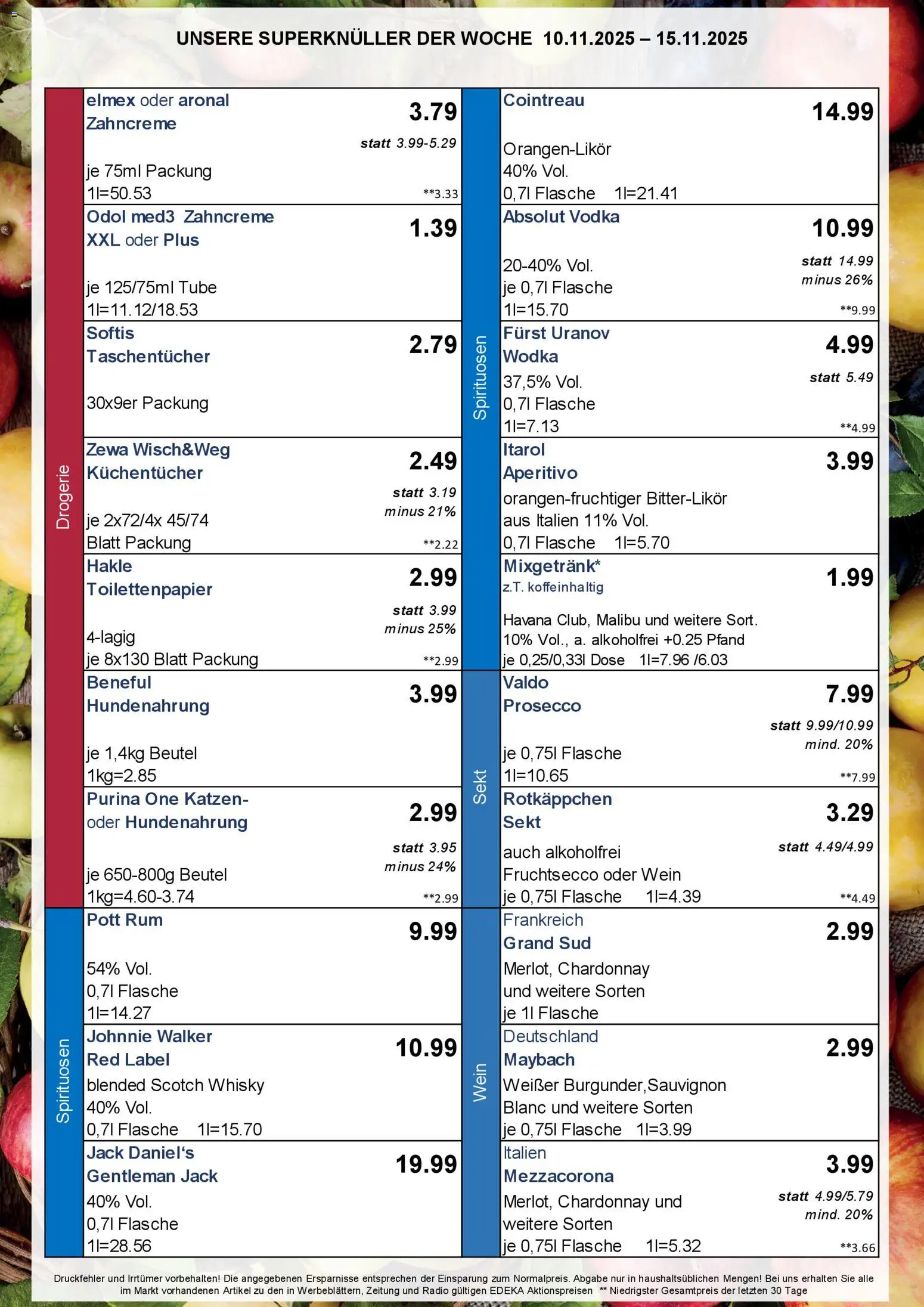 Simmel - Bayern – gültig ab 10.11.2025 | Seite: 4 | Produkte: Whisky, Rum, Johnnie walker, Radio