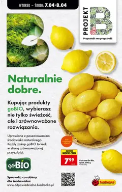 Pogląd oferty "Cytryna Go Bio, opak. 500 g" - ważna od 07.04.2026 | Strona: 26
