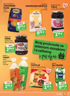 Studenac katalog | vrijedi od 10.09.2025 | Stranica: 21 | Proizvodi: Toast, Krupica, Tjestenina, Tortilje