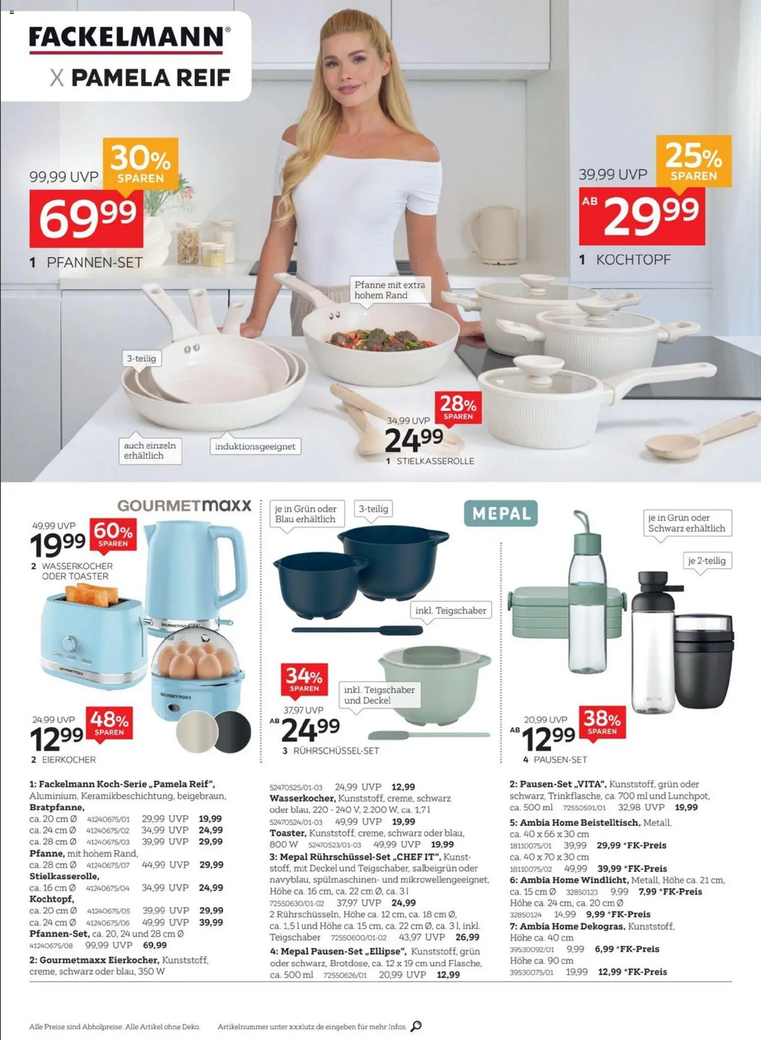 XXXLutz Restaurantgutscheine – gültig ab 09.04.2026 | Seite: 6 | Produkte: Wasserkocher, Toaster, Eierkocher