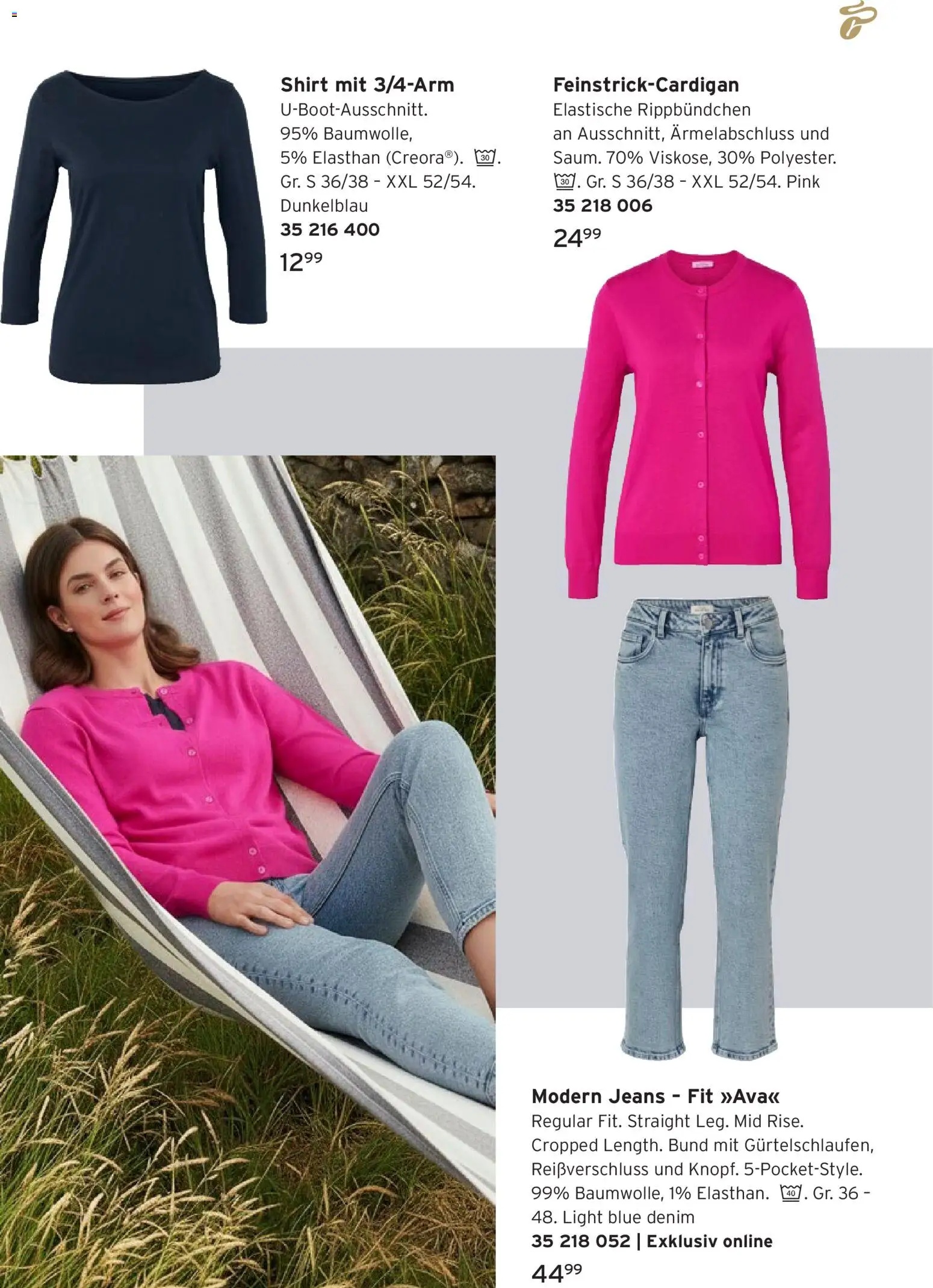 Prospekt Tchibo Style in voller Blüte – gültig ab 01.04.2026 | Seite: 17 | Produkte: Shirt, Jeans