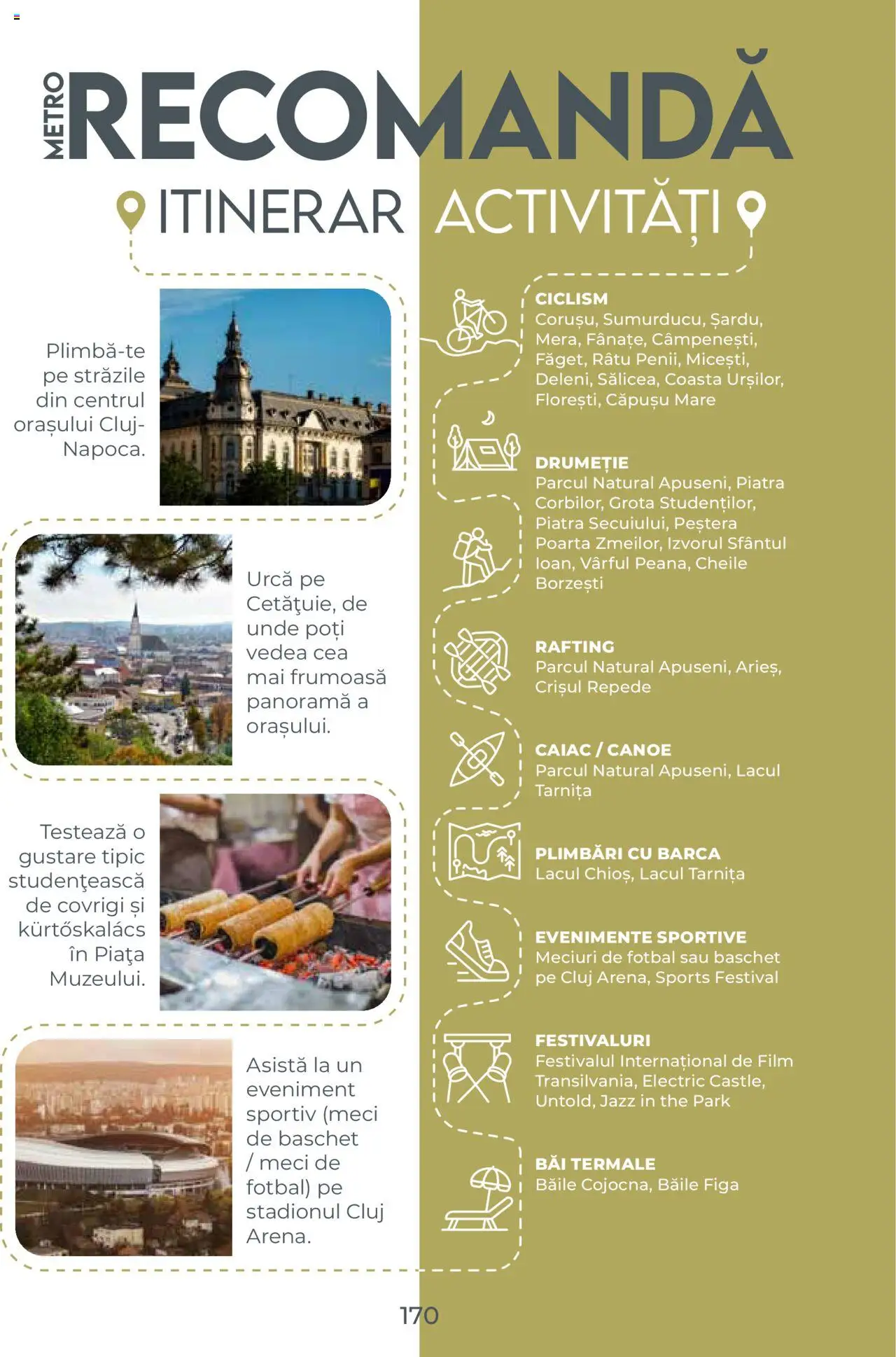 Metro catalog - Ghid de călătorie România – valabil de la 01.08.2025 | Pagină: 170