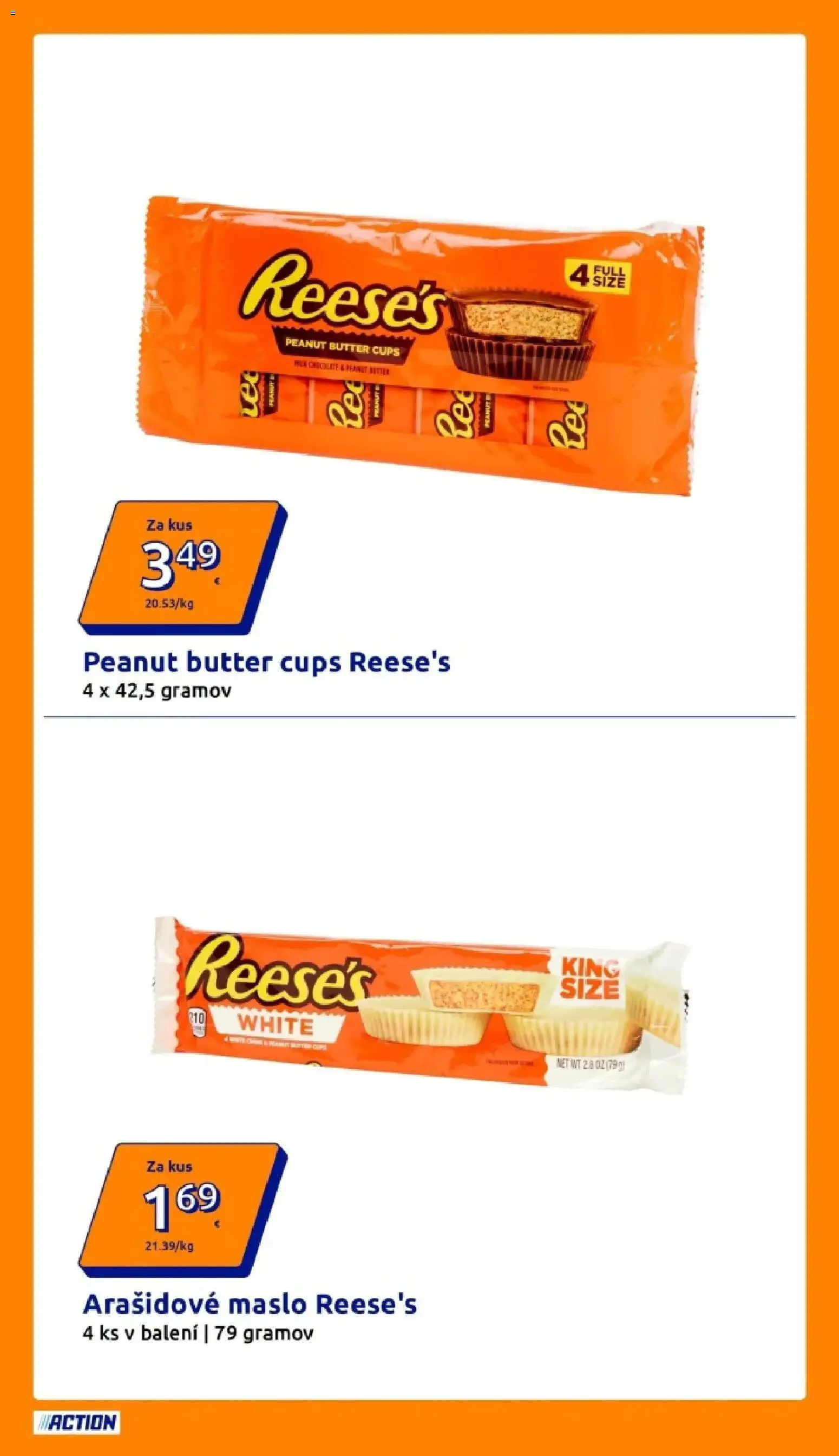 Nové Action akcie – leták je platný od 08.04.2026 | Strana: 18 | Produkty: Maslo