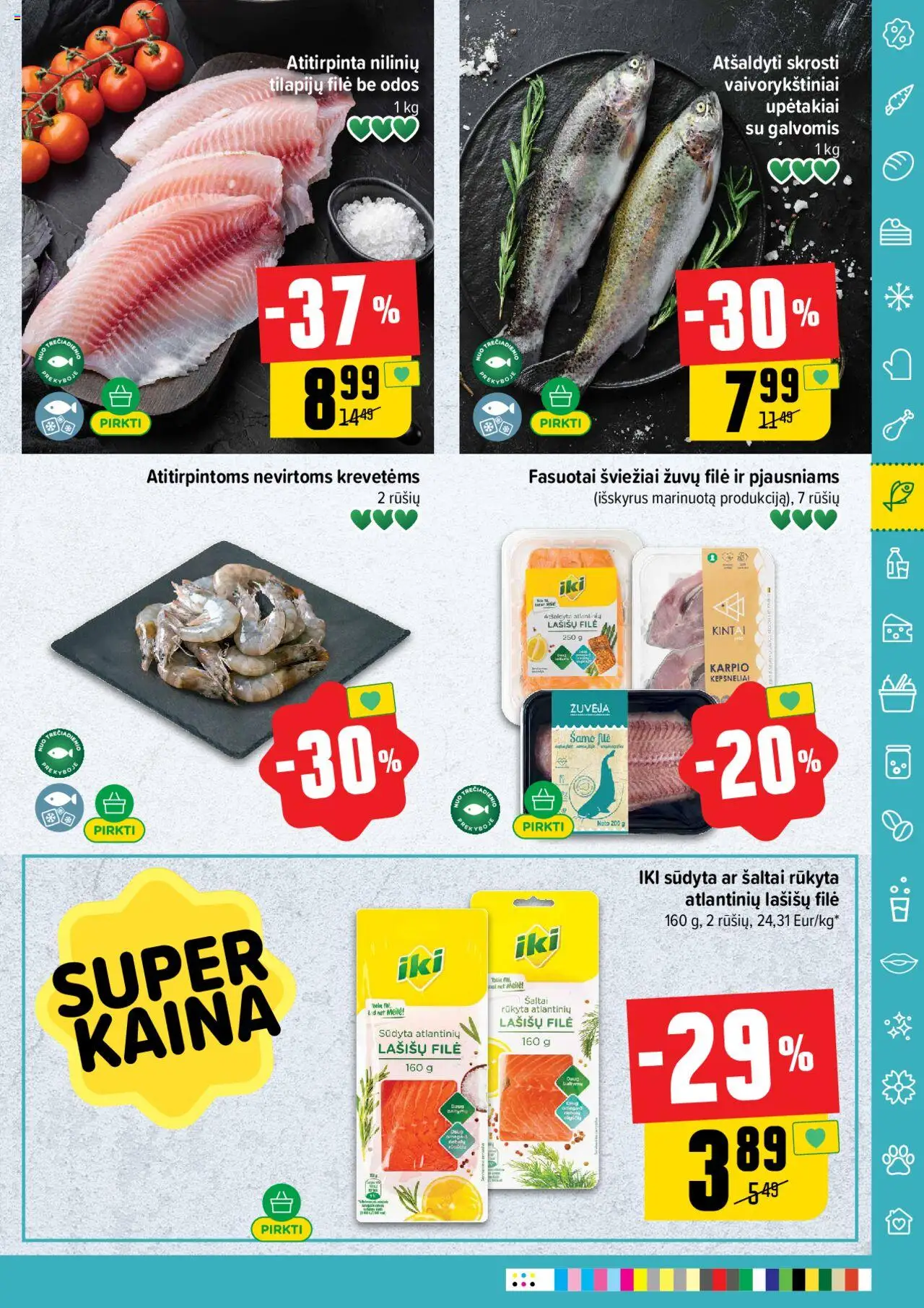 IKI leidinys│galioja nuo 07.07.2025 | Puslapis: 17 | Prekių: Lašišų filė