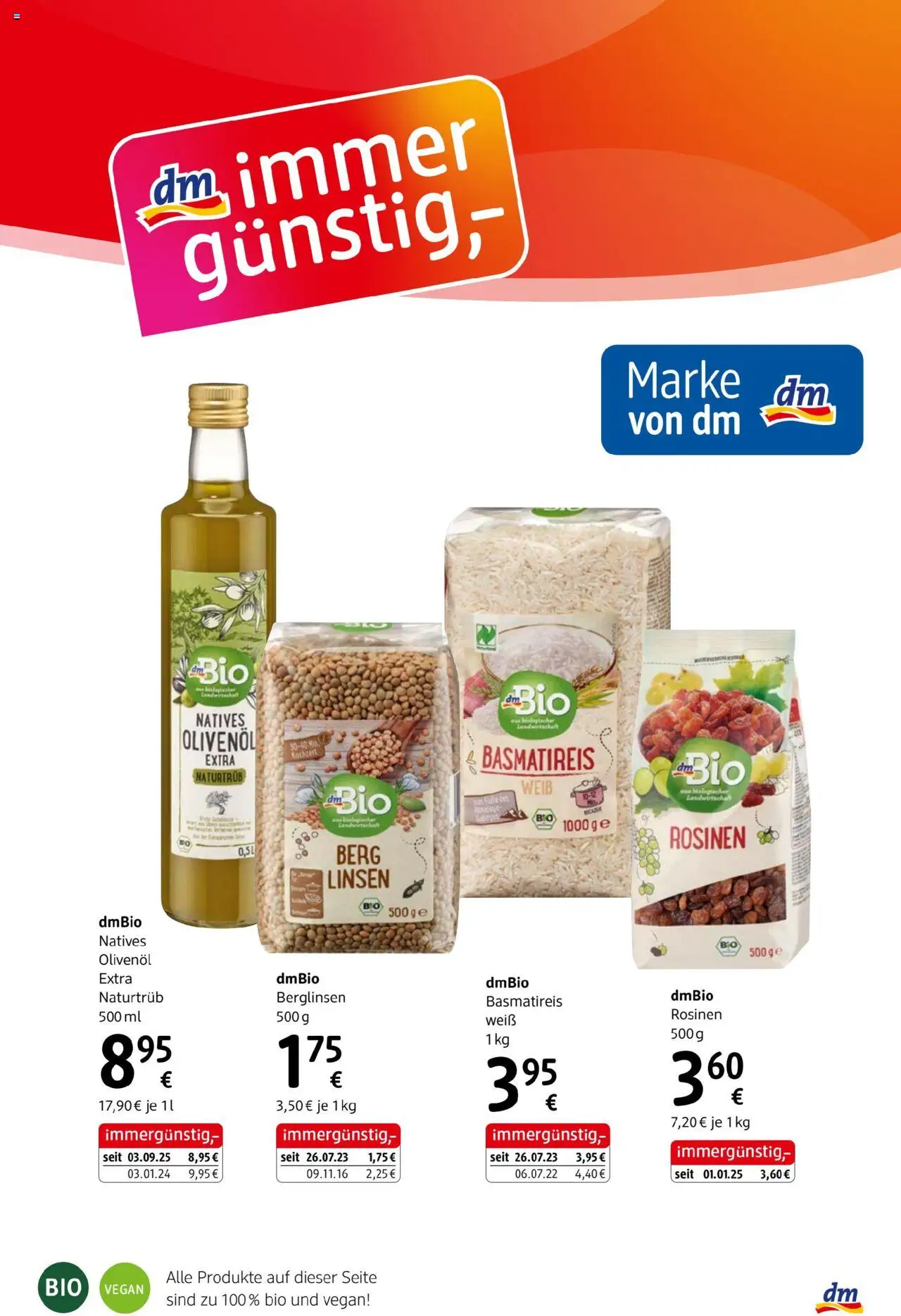 dm drogerie markt Journal Oktober 2025 gültig ab 09.10.2025 | Seite: 3 | Produkte: Rosinen