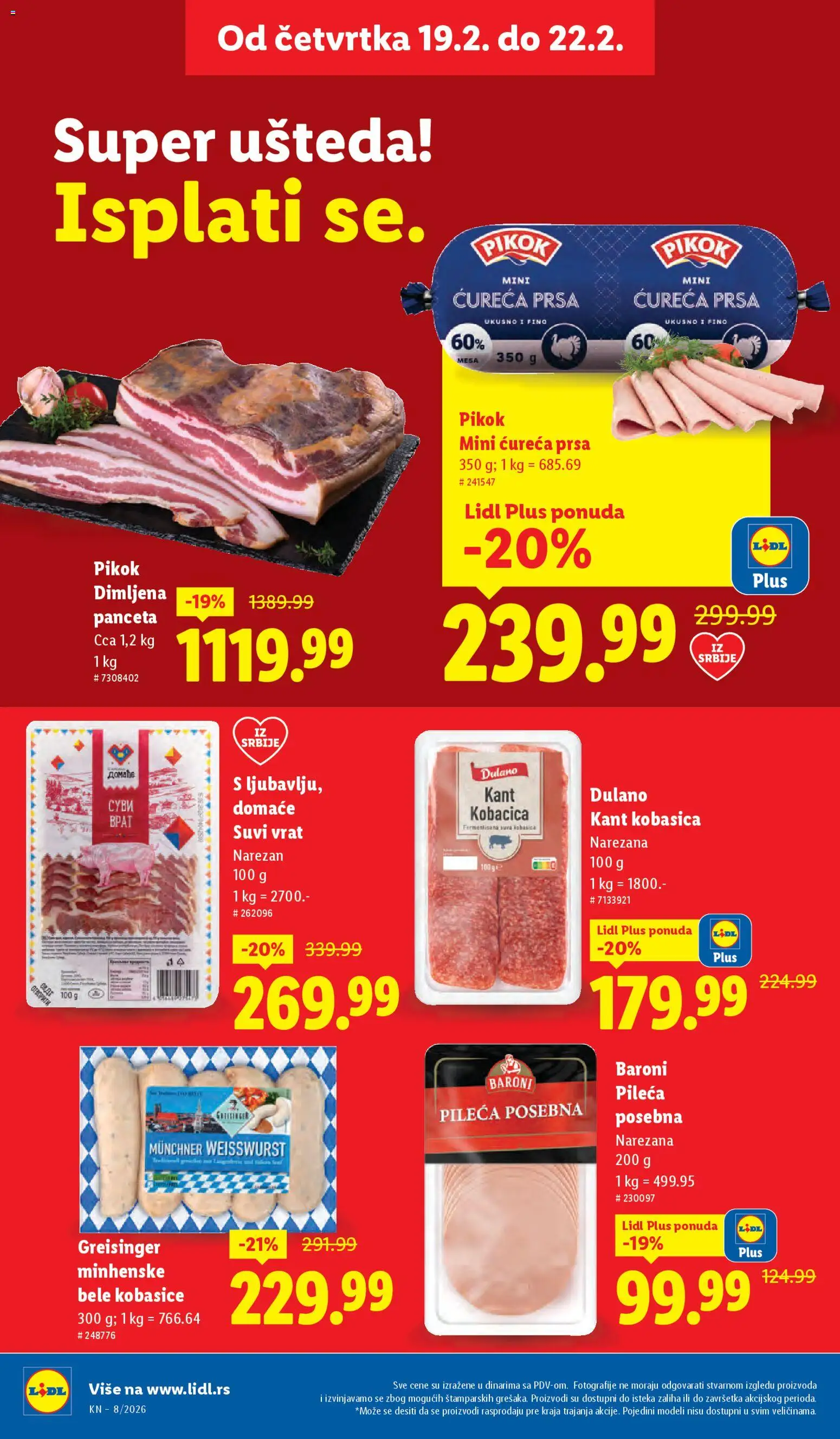 Lidl katalog - važi od 19.02.2026 | Strana: 20
