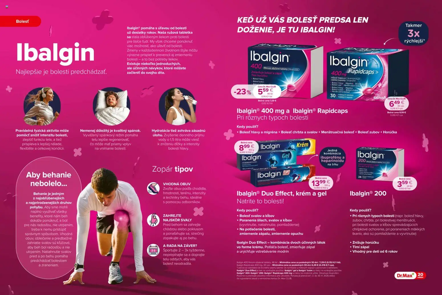 Nové Dr. Max akcie – leták je platný od 01.03.2026 | Strana: 3 | Produkty: Krém