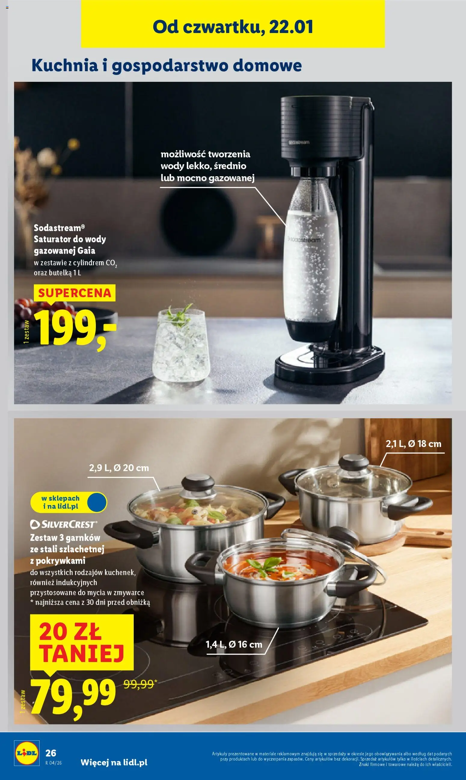 Lidl Katalog od 19.01.2026 | Strona: 28 | Produkty: Sodastream
