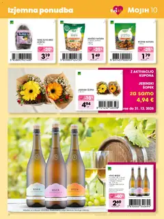 Tuš katalog akcije – veljaven od 07.11.2025 | Stran: 20 | Izdelki: Arašidi, Šopek, Suhe slive, Vino