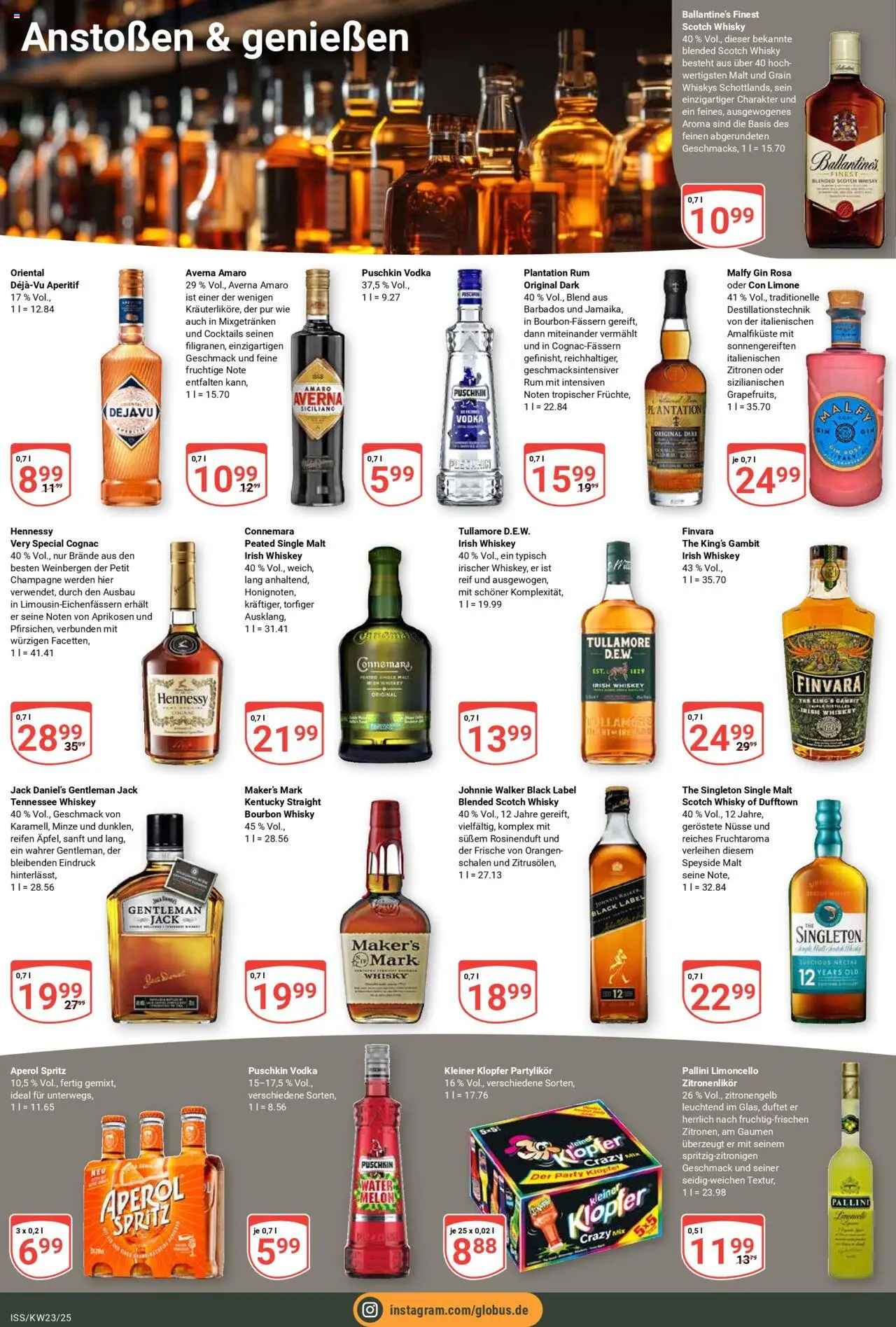 Globus Prospekt 	 - gültig ab dem 02.06.2025 | Seite: 12 | Produkte: Orangen, Vodka, Nüsse, Johnnie walker