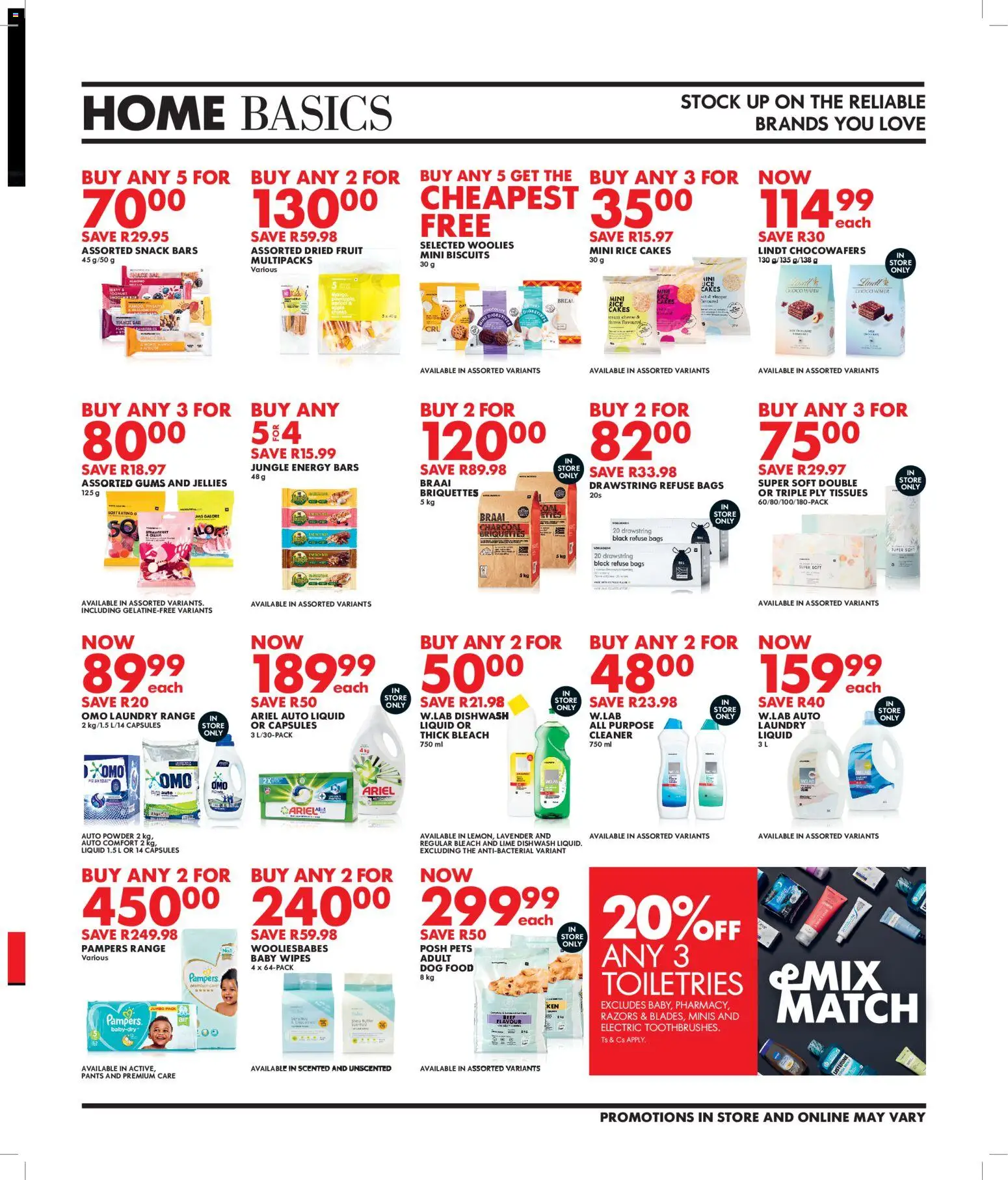 New Woolworths catalogue – valid from 05.01.2026 | Page: 7 | Products: Cheese, Powder, Rice, Stock