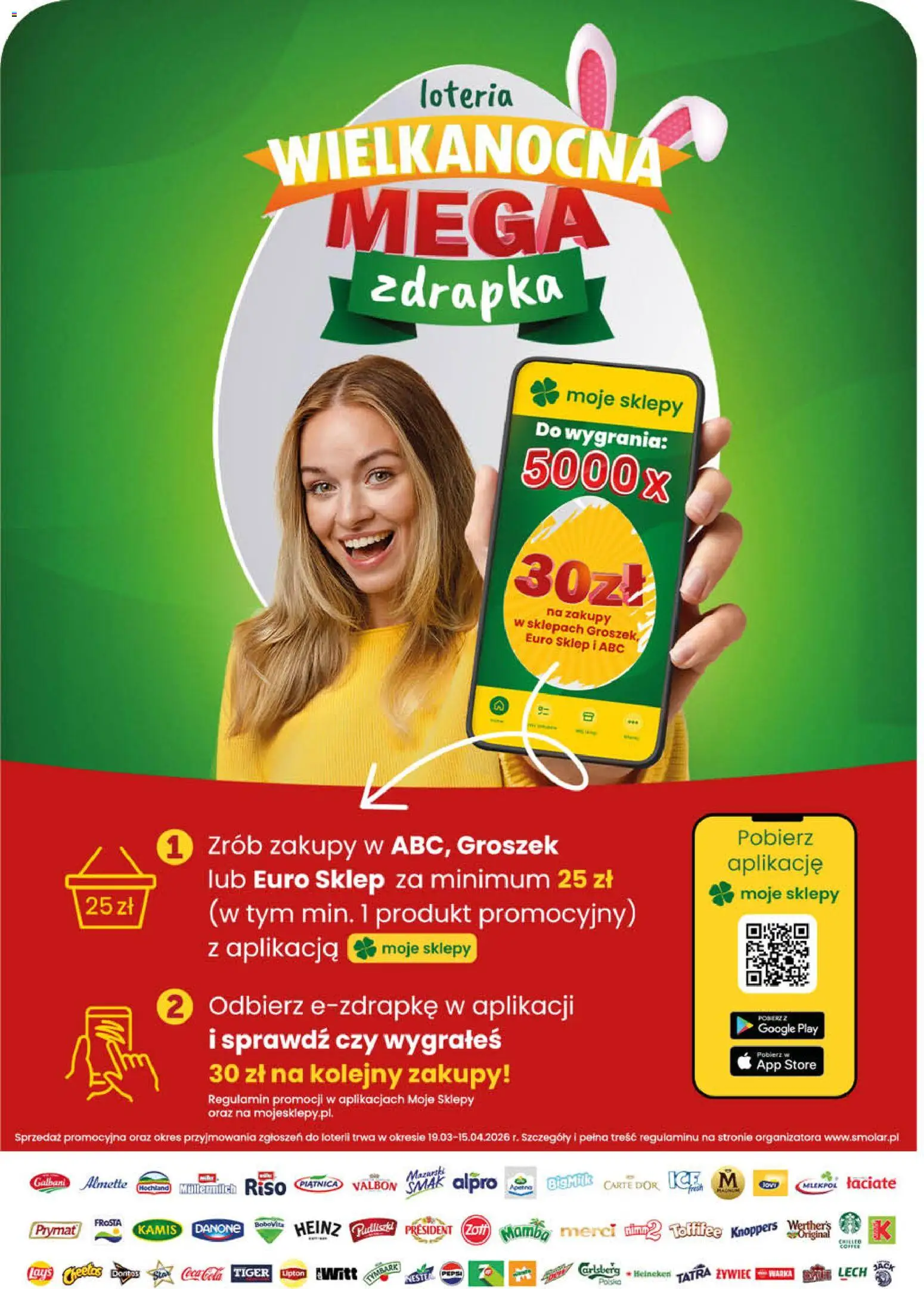 Groszek gazetka - Minimarket od 02.04.2026 | Strona: 8 | Produkty: Knoppers, Groszek, Merci, Toffifee