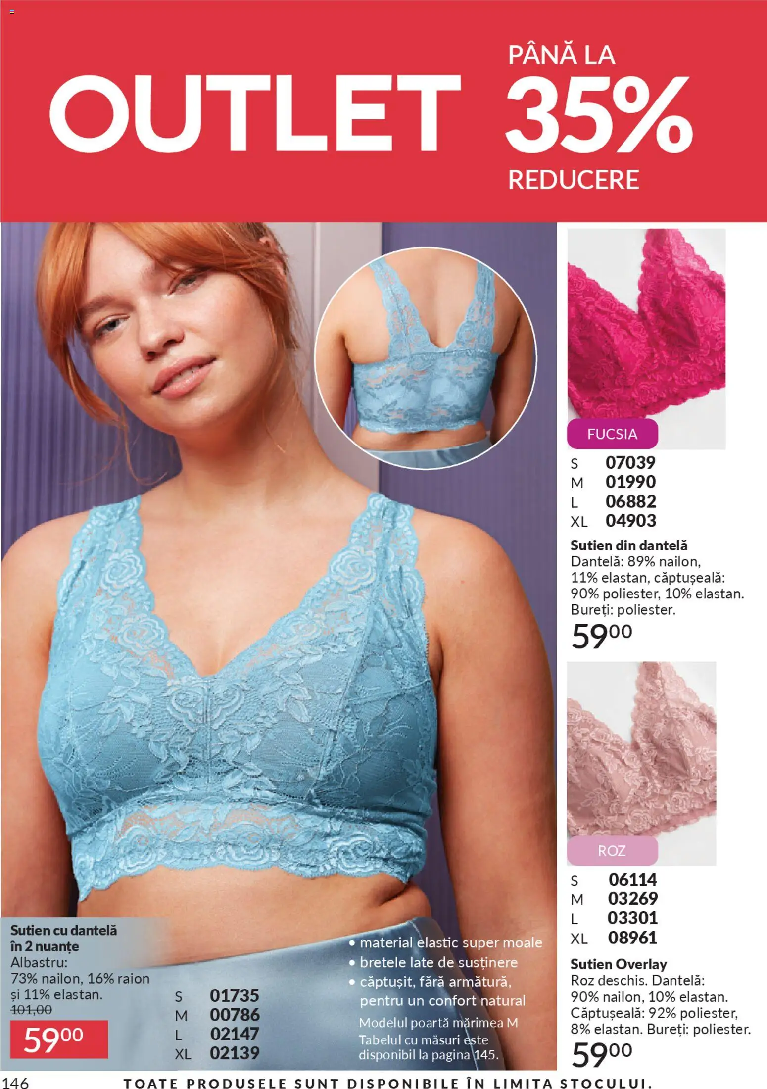 Noul catalog Avon – valabil de la 01.01.2026 | Pagină: 148 | Produse: Sutien