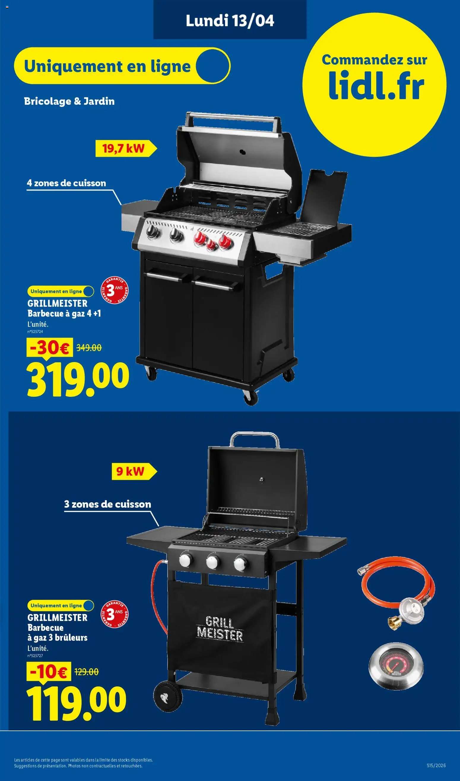 {H1} | Page: 7 | Produits: Barbecue, Grill