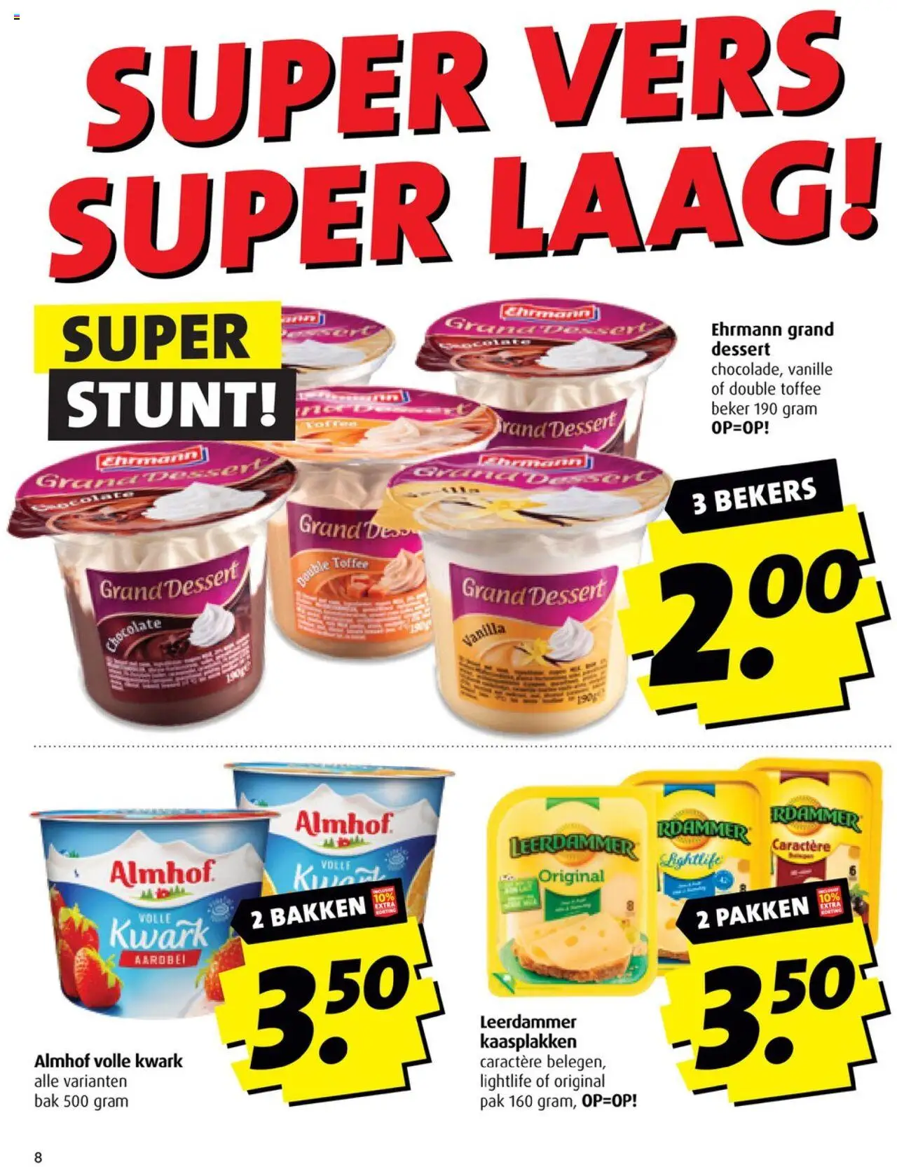  | Pagina: 8 | Producten: Beker, Kwark, Pavilon, Aardbei