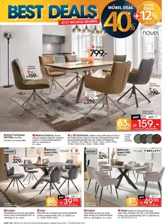 Zurbrüggen Italienische Wochen ab 11.04.2026 gültig | Seite: 14 | Produkte: Esstisch, Essgruppe, Sessel, Stuhl