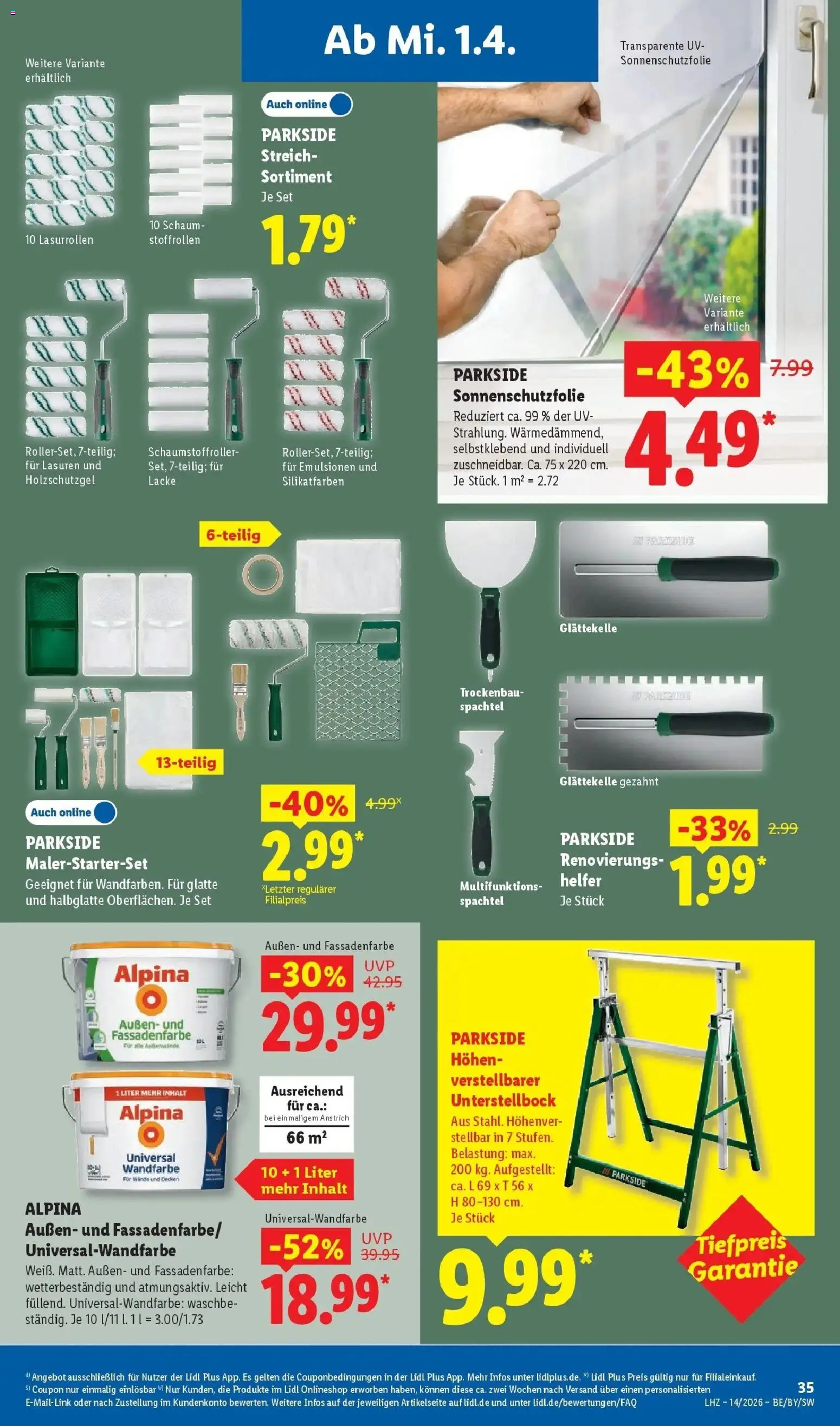 Lidl Prospekt Mühlacker – gültig ab 30.03.2026 | Seite: 59 | Produkte: Wandfarbe