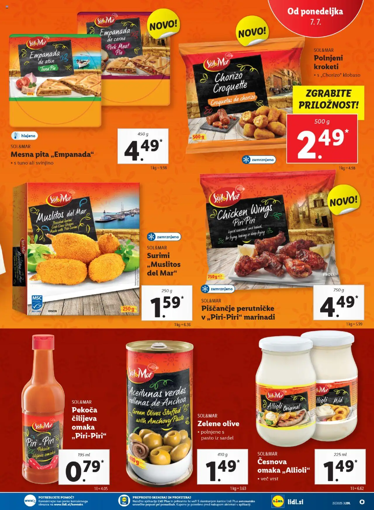 Lidl - Maribor │ velja od 03.07.2025 | Stran: 43 | Izdelki: Pita, Tuna, Olive, Omaka