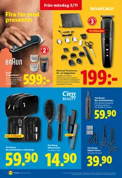 Lidl - erbjudanden - Förhandsvisning av reklamblad från butik Lidl aktuell från 03.11.2025 | Sida: 19 | Produkter: Batteri, Skäggtrimmer
