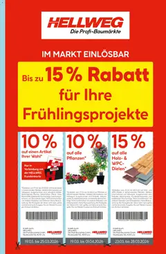 HELLWEG Flugblatt ab 19.03.2026 gültig