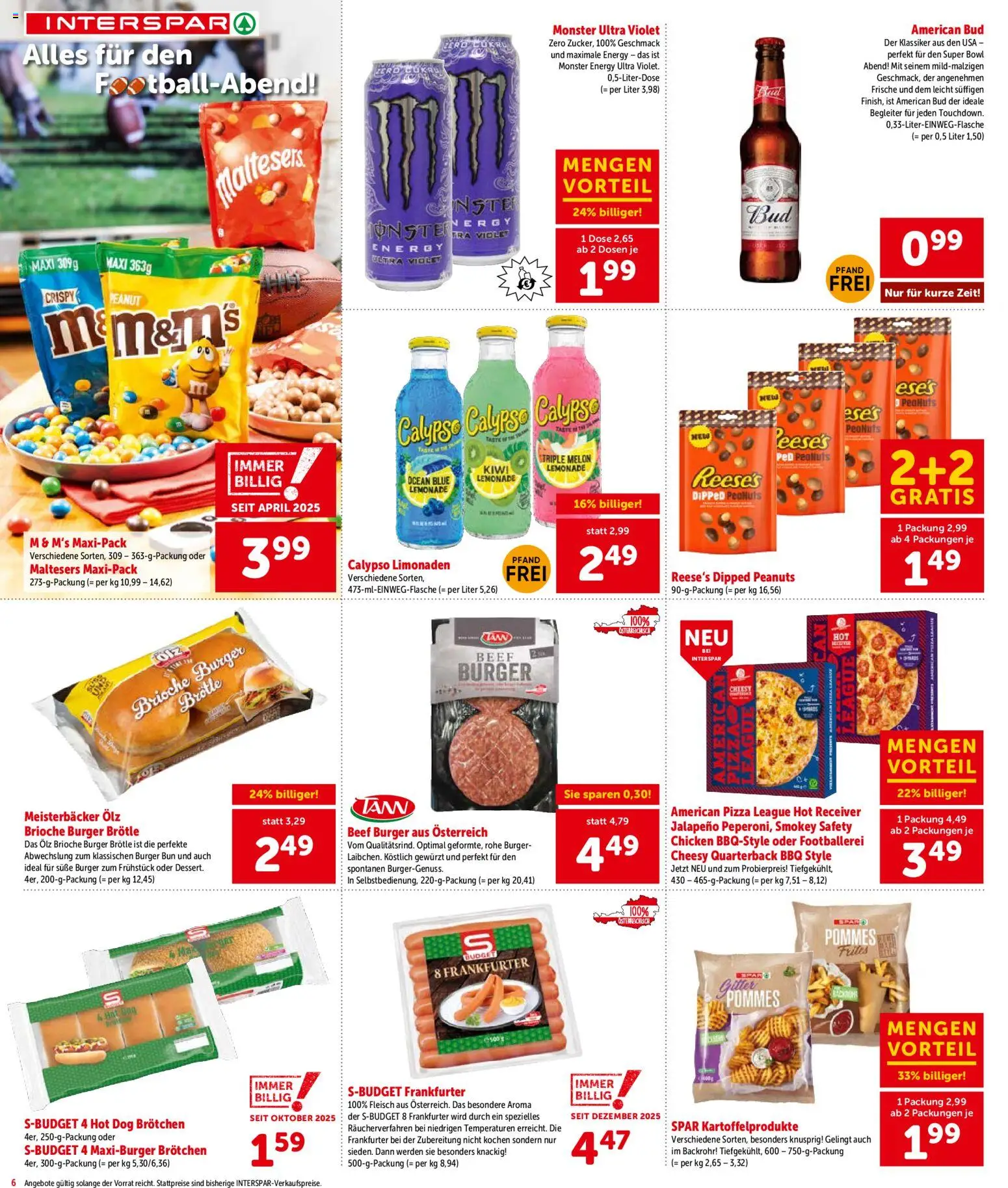 Interspar Flugblatt - Vorarlberg gültig ab 05.02.2026 | Seite: 7 | Produkte: Kiwi, Pizza